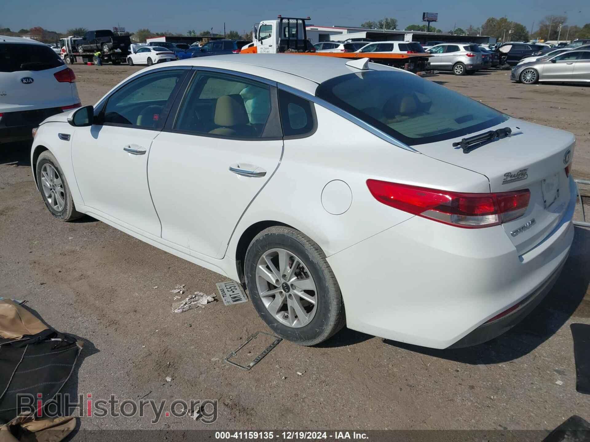 2017 KIA OPTIMA - VIN: KNAGT4L37H5161735 - Фото 3