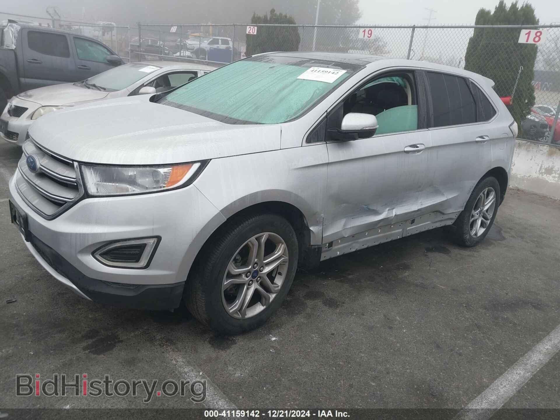 2016 FORD EDGE - VIN: 2FMPK3K98GBB12653 - Фото 2