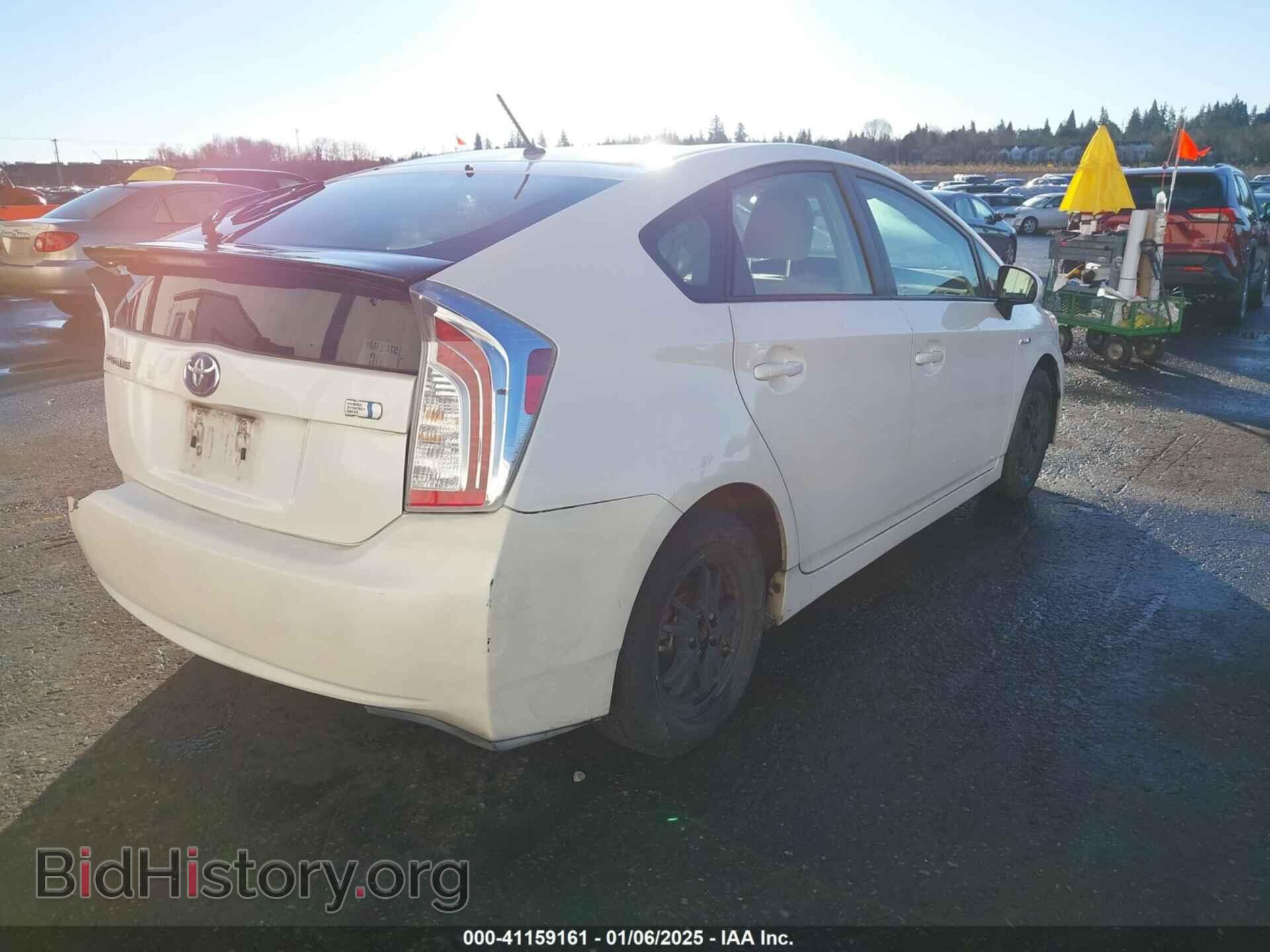 2013 TOYOTA PRIUS - VIN: JTDKN3DU0D5562191 - Фото 4