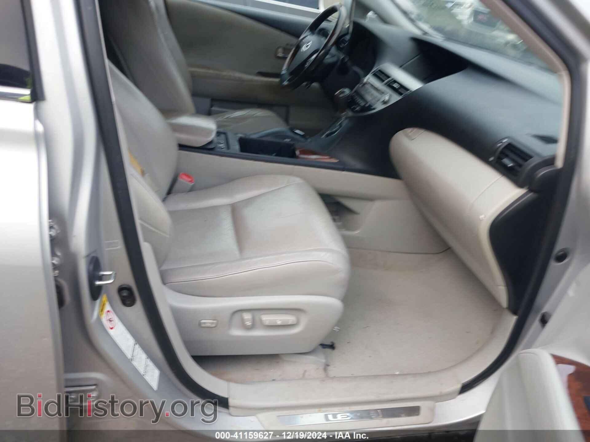 2010 LEXUS RX 350 - VIN: 2T2BK1BA0AC014496 - Фото 5