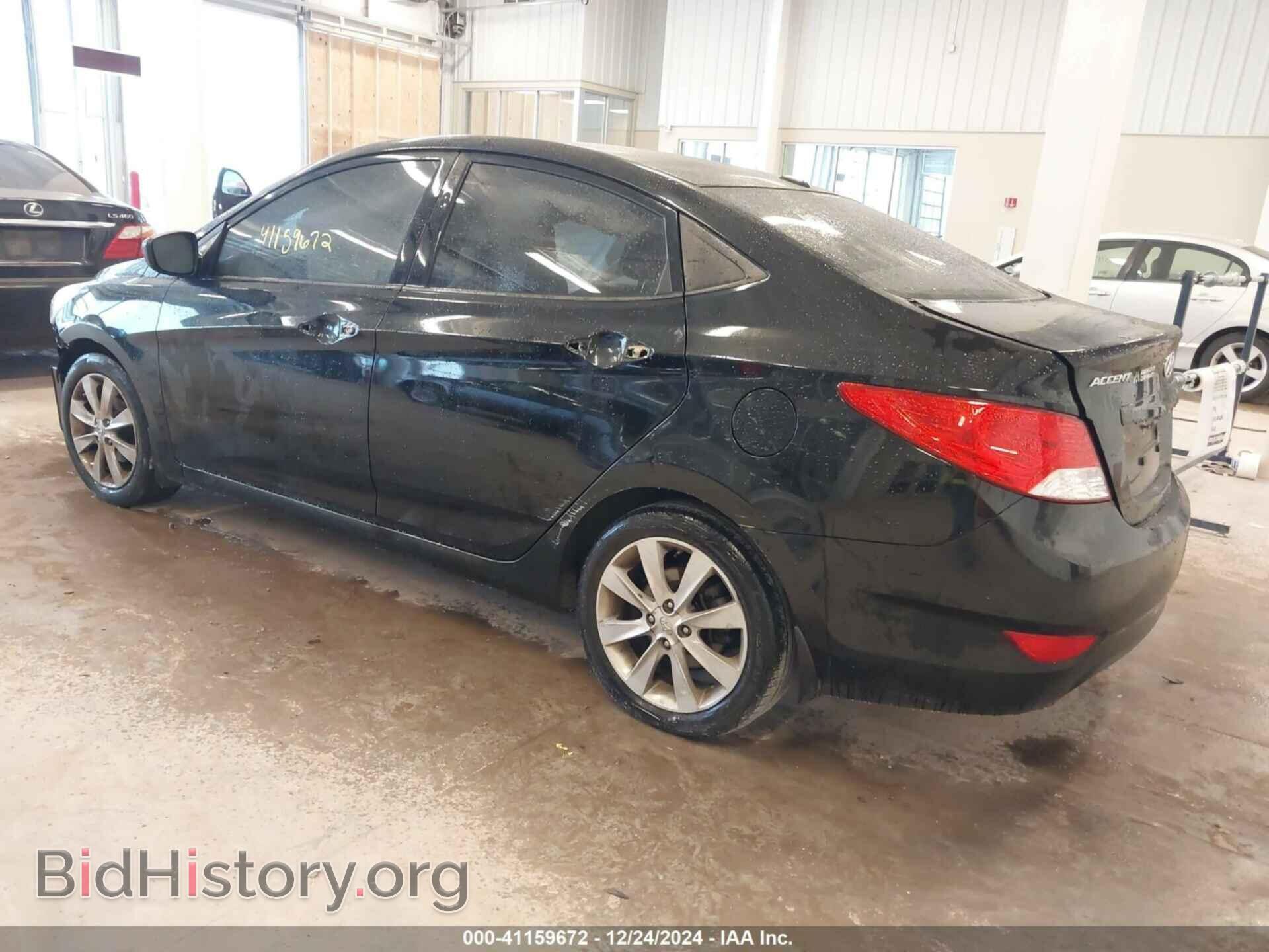 2012 HYUNDAI ACCENT - VIN: KMHCU4AE2CU168895 - Фото 3
