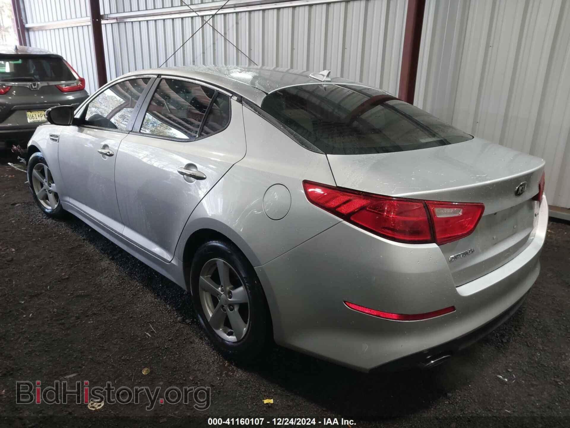 2015 KIA OPTIMA - VIN: 5XXGM4A70FG400475 - Фото 3