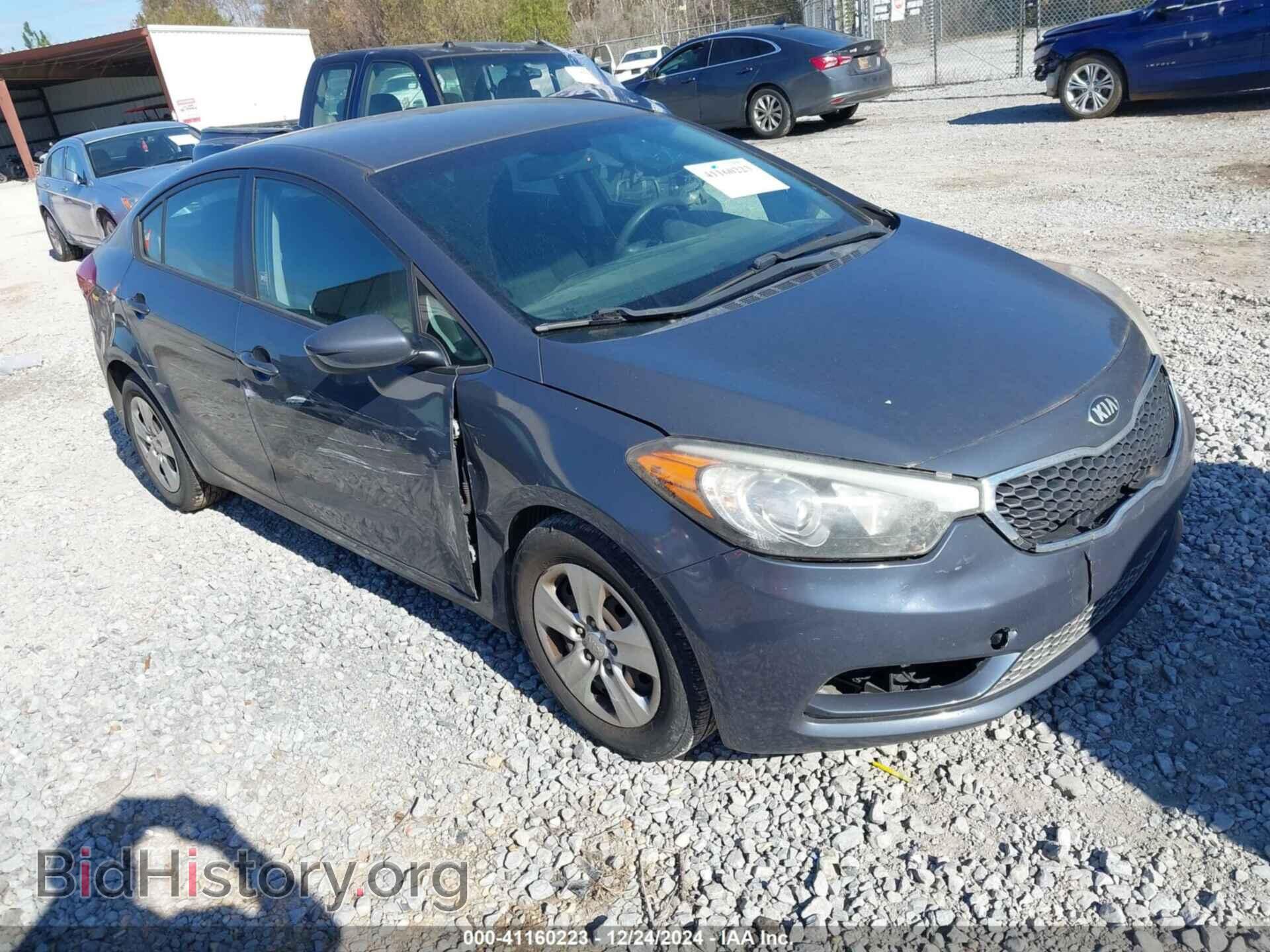 Photo KNAFK4A67G5437440 - KIA FORTE 2016
