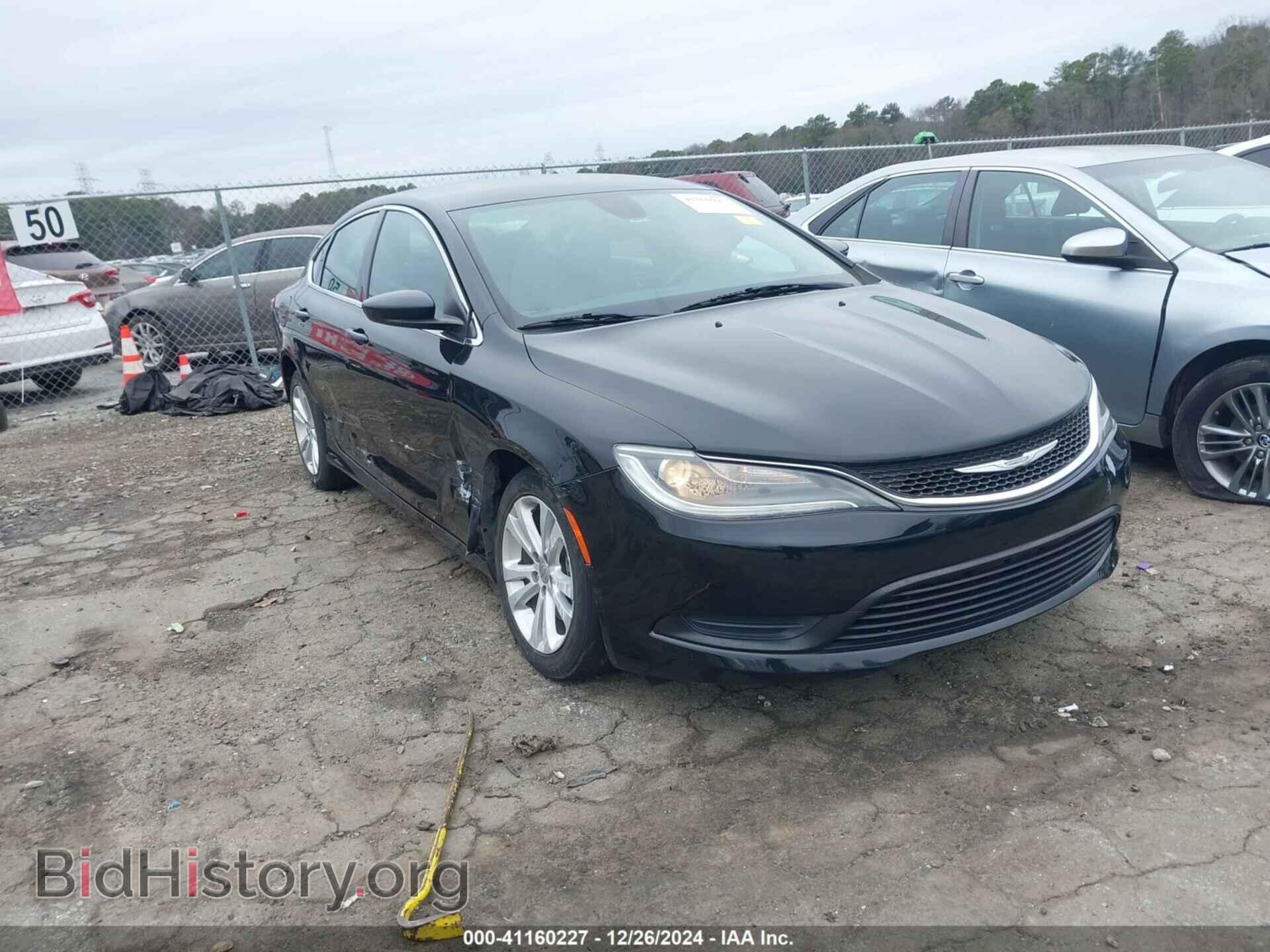 Фотография 1C3CCCFB0GN189054 - CHRYSLER 200 2016