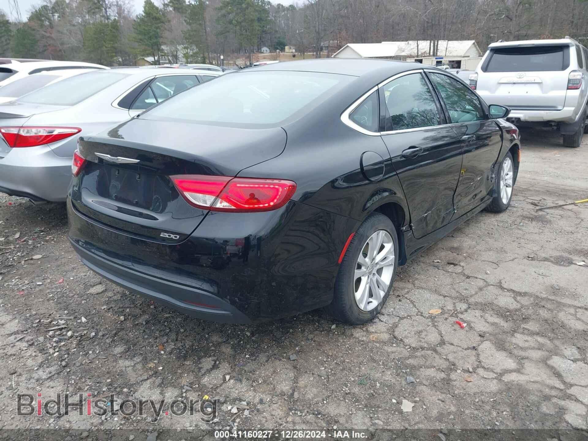 2016 CHRYSLER 200 - VIN: 1C3CCCFB0GN189054 - Фото 4