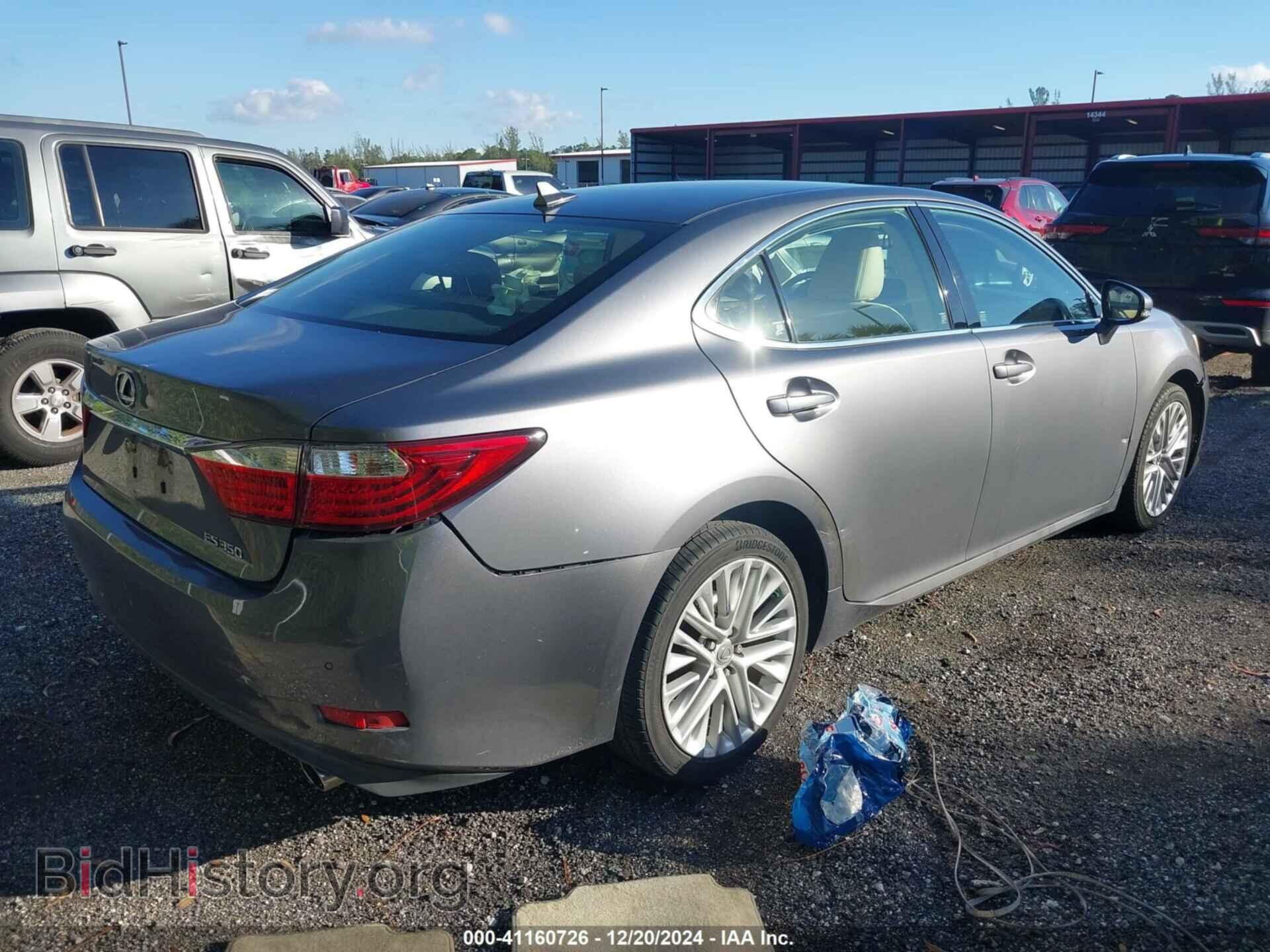 2013 LEXUS ES - VIN: JTHBK1GG7D2038992 - Photo 4
