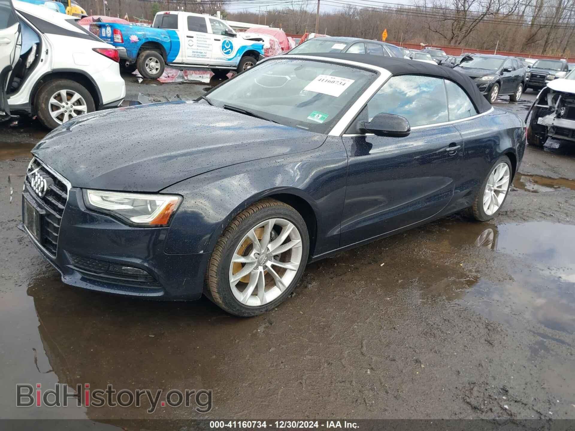 2014 AUDI A5 - VIN: WAUCFAFH2EN010180 - Фото 2