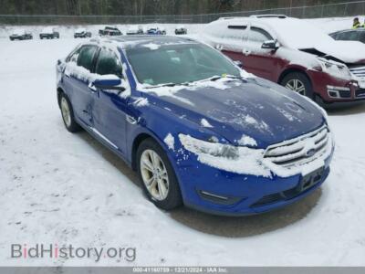 2013 Ford TAURUS SEL, blue — VIN 1FAHP2E87DG223129, IAAI
