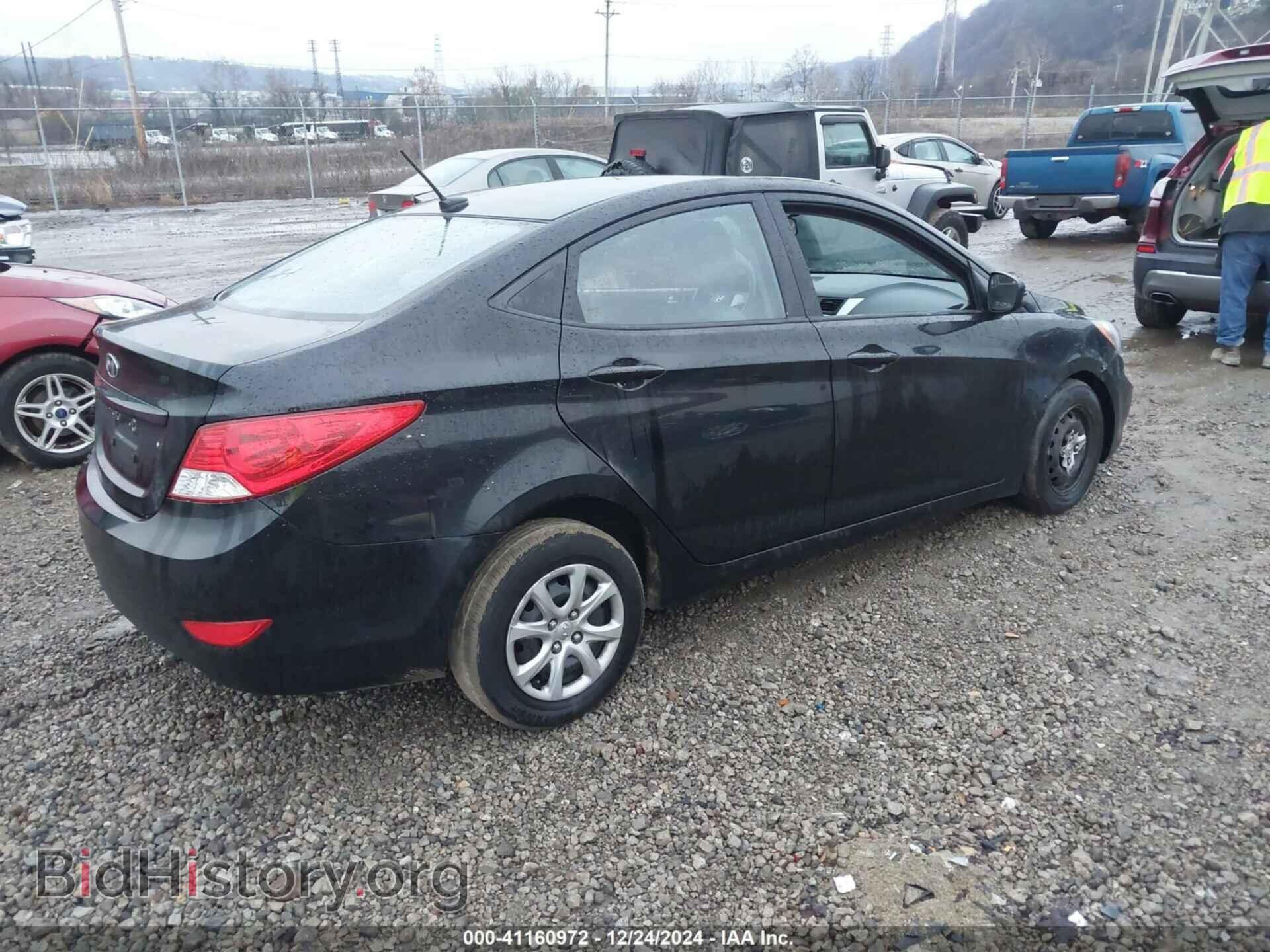 2013 HYUNDAI ACCENT - VIN: KMHCT4AE8DU581232 - Фото 4