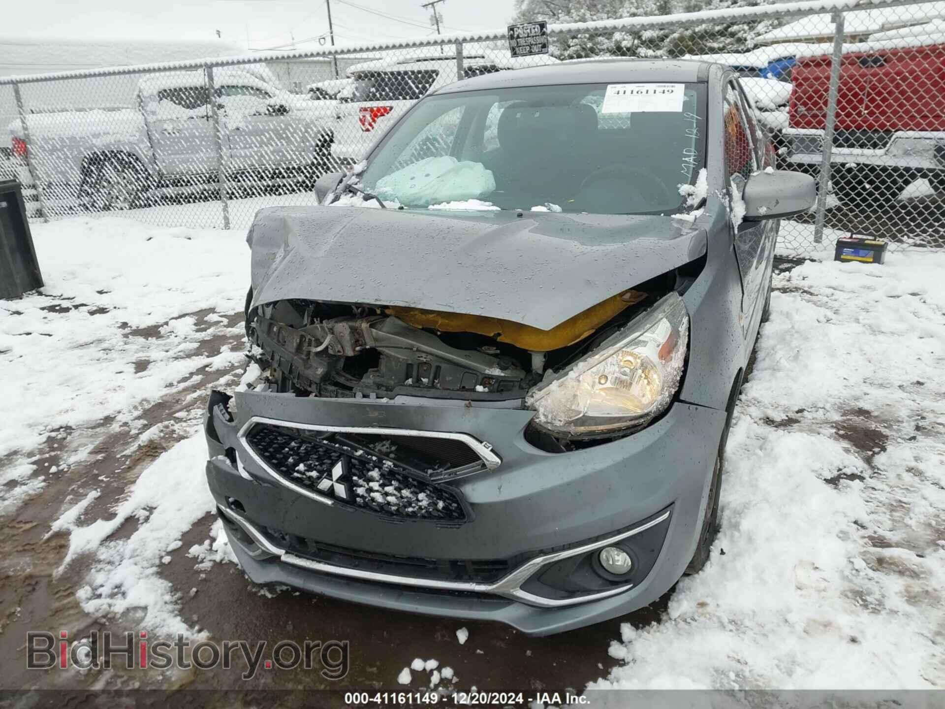 2019 MITSUBISHI MIRAGE - VIN: ML32A3HJ4KH006072 - Фото 2