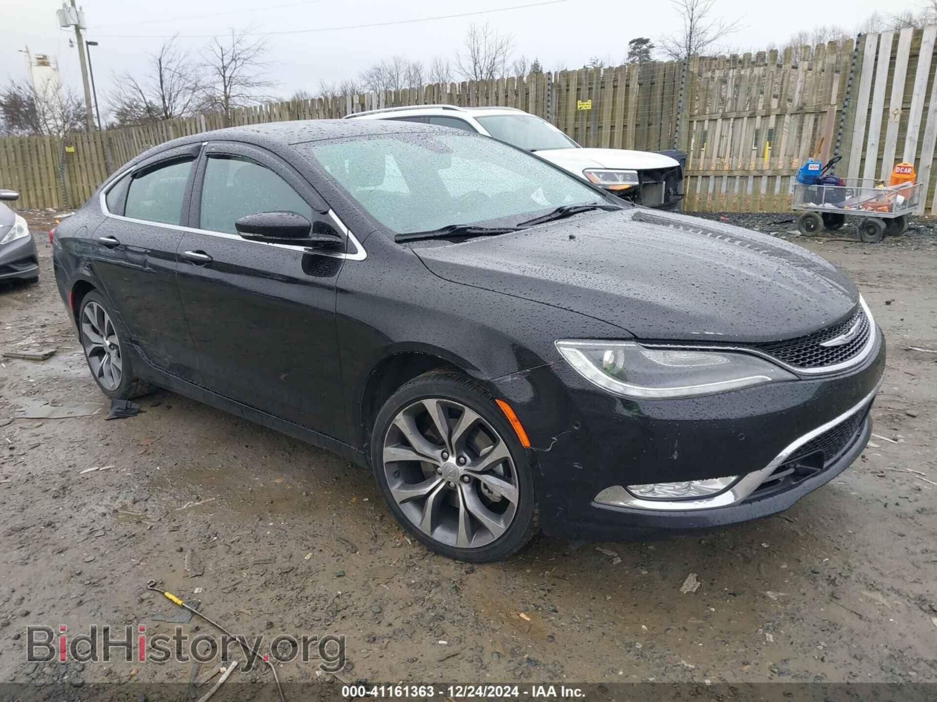 Фотография 1C3CCCCB0FN566128 - CHRYSLER 200 2015