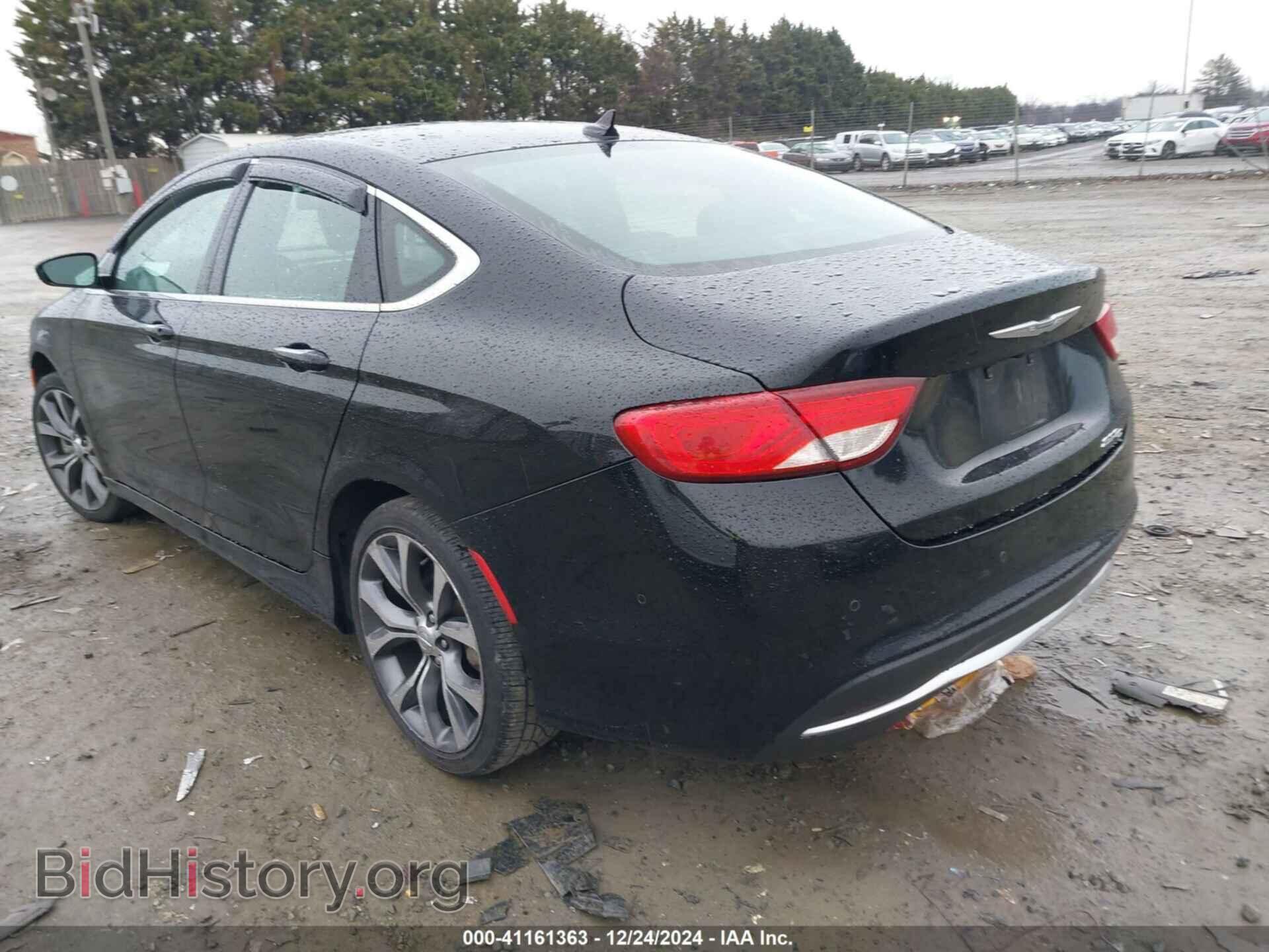 2015 CHRYSLER 200 - VIN: 1C3CCCCB0FN566128 - Фото 3