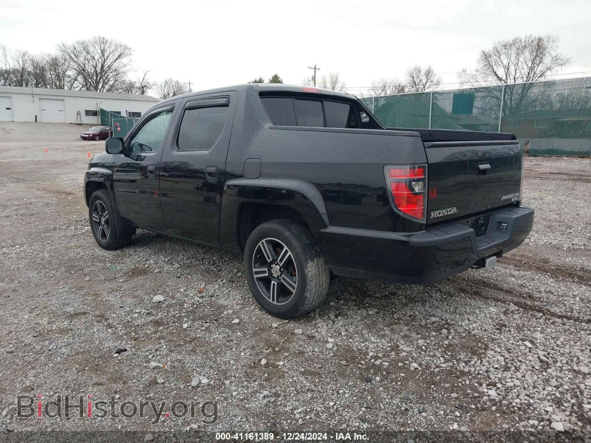 2014 HONDA RIDGELINE - VIN: 5FPYK1F76EB005999 - Фото 3