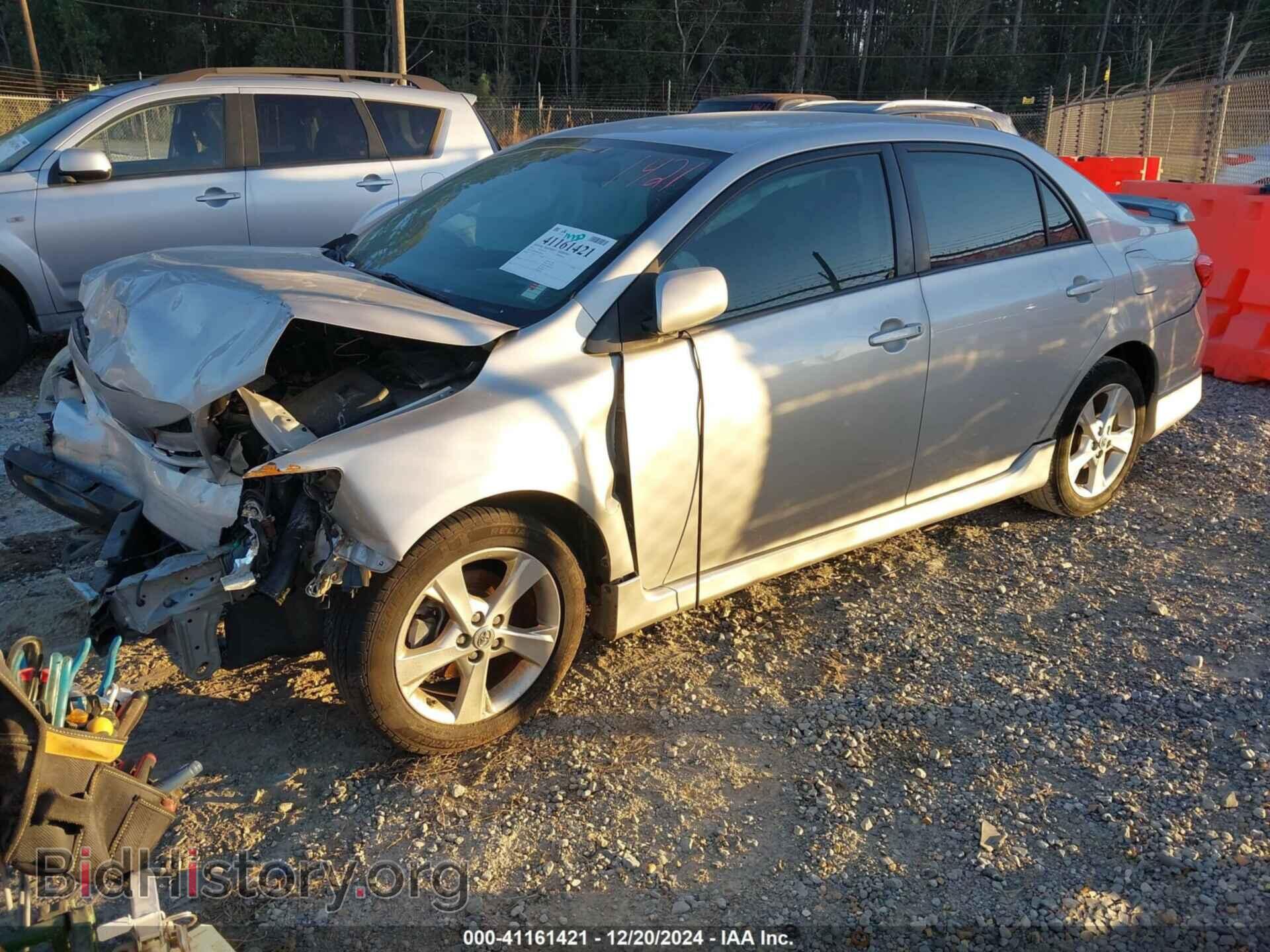 2011 TOYOTA COROLLA - VIN: 2T1BU4EE0BC698160 - Фото 2