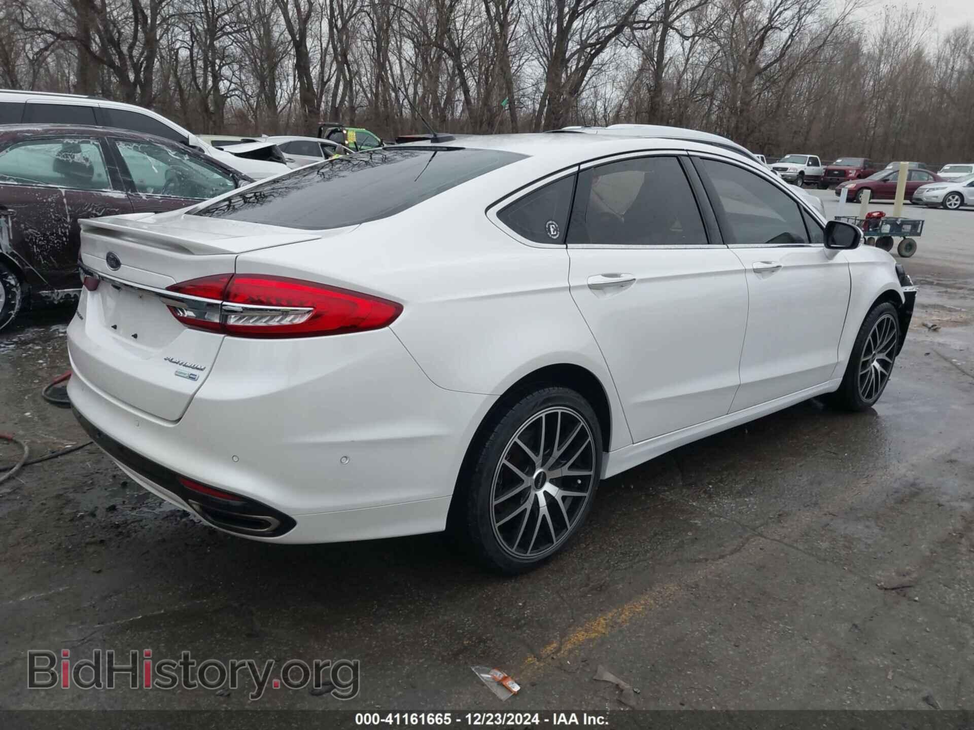 2018 FORD FUSION - VIN: 3FA6P0D90JR110102 - Фото 4