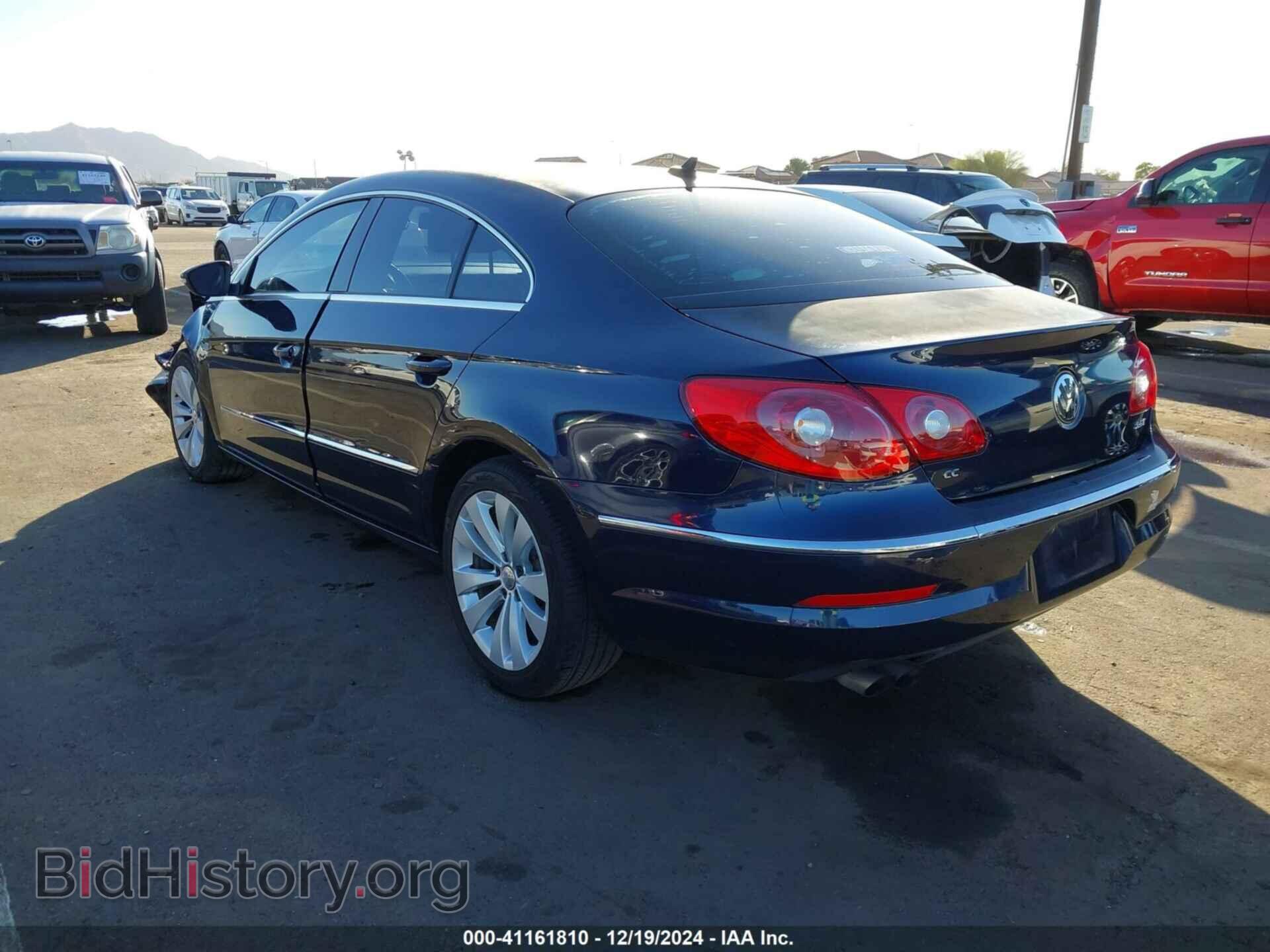 2012 VOLKSWAGEN CC - VIN: WVWMP7AN9CE510628 - Фото 3