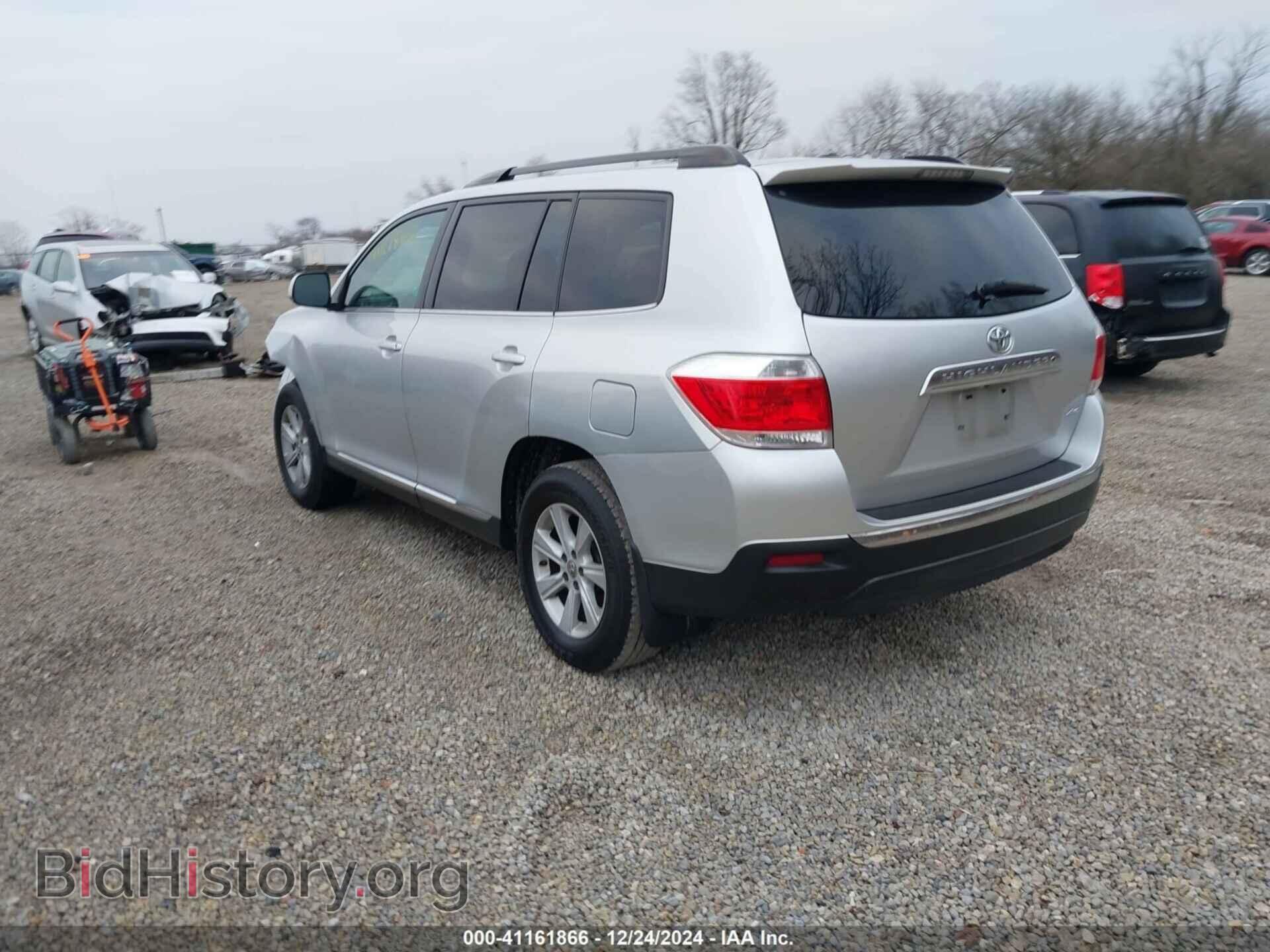 2012 TOYOTA HIGHLANDER - VIN: 5TDBK3EH1CS150123 - Фото 3