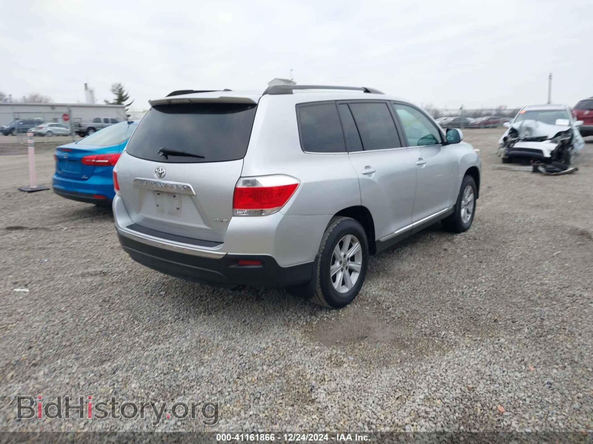 2012 TOYOTA HIGHLANDER - VIN: 5TDBK3EH1CS150123 - Фото 4