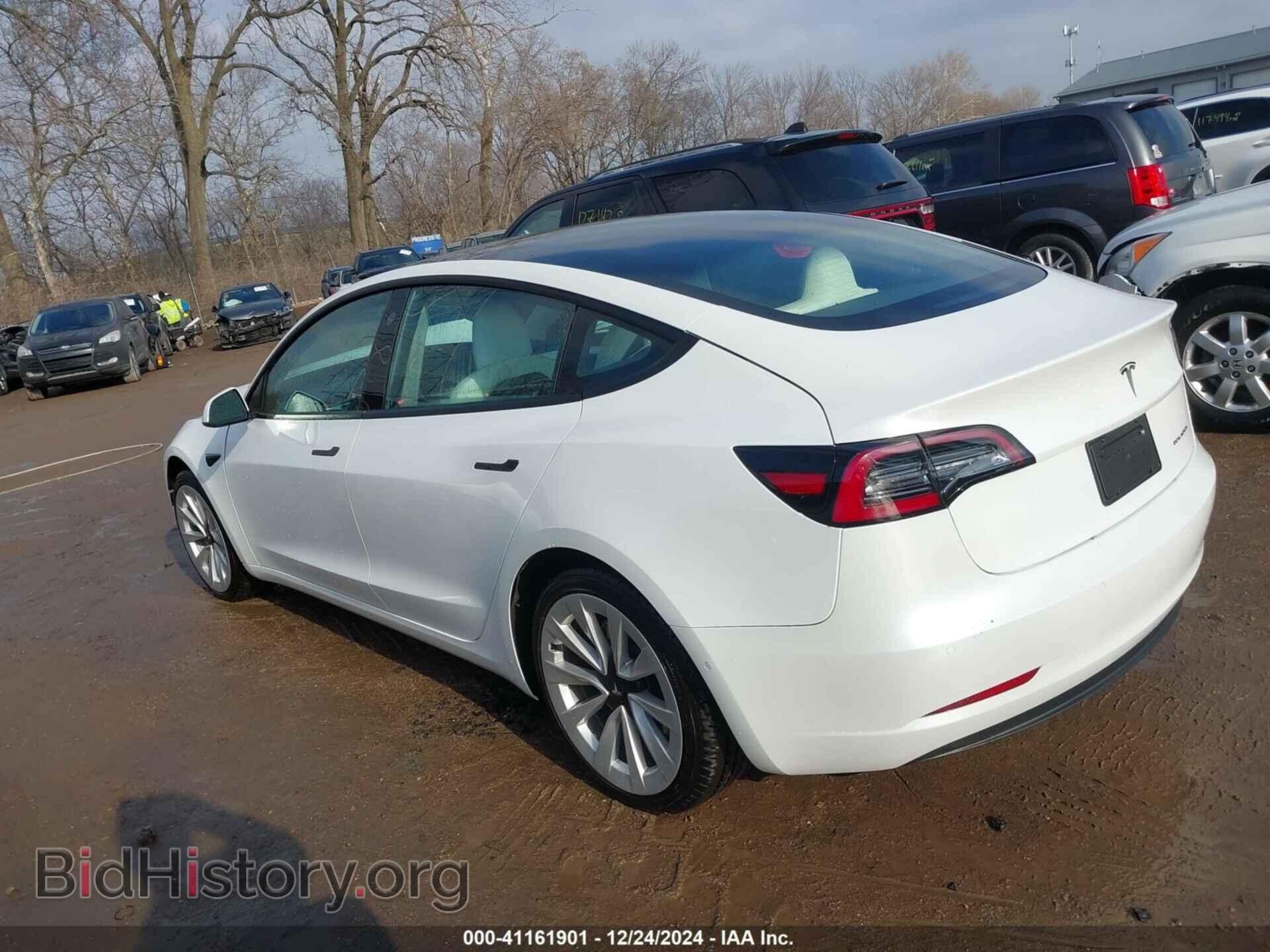 2022 TESLA MODEL 3 - VIN: 5YJ3E1EBXNF114966 - Фото 3
