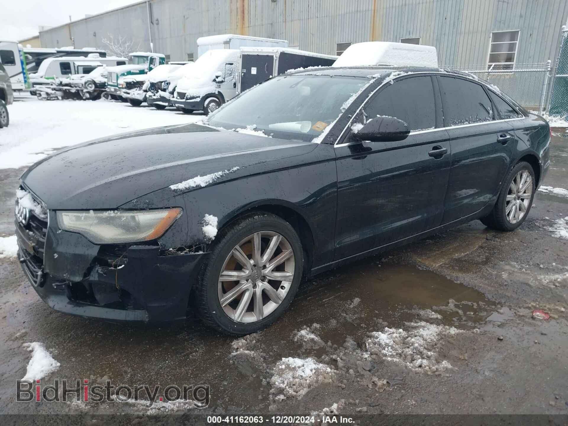 2013 AUDI A6 - VIN: WAUGFAFCXDN014319 - Фото 2