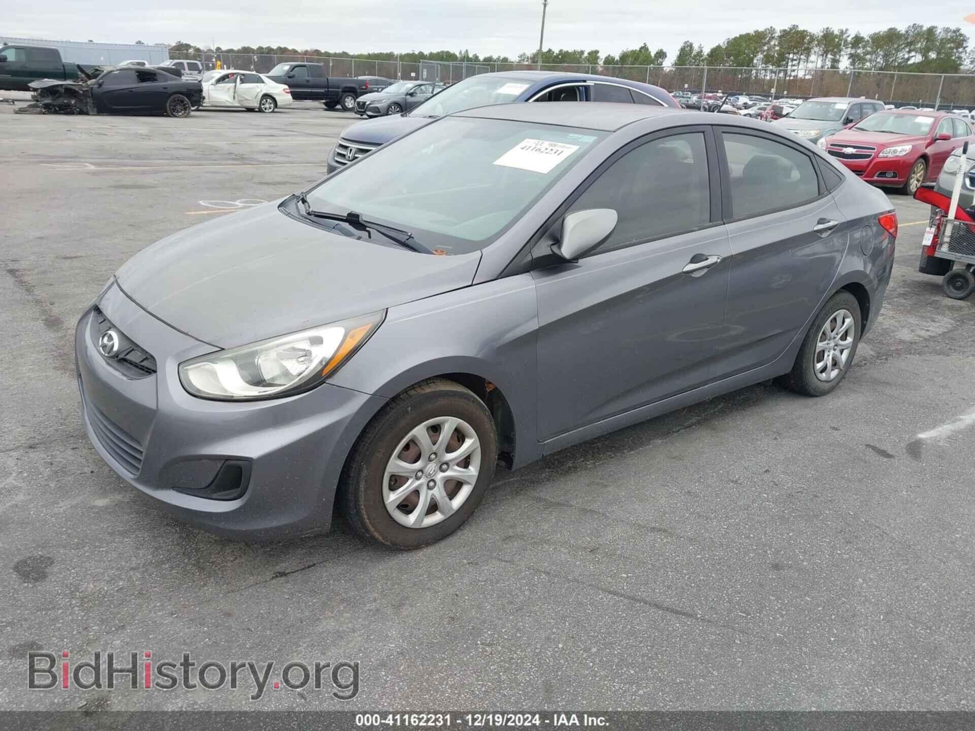 2014 HYUNDAI ACCENT - VIN: KMHCT4AE0EU635155 - Фото 2