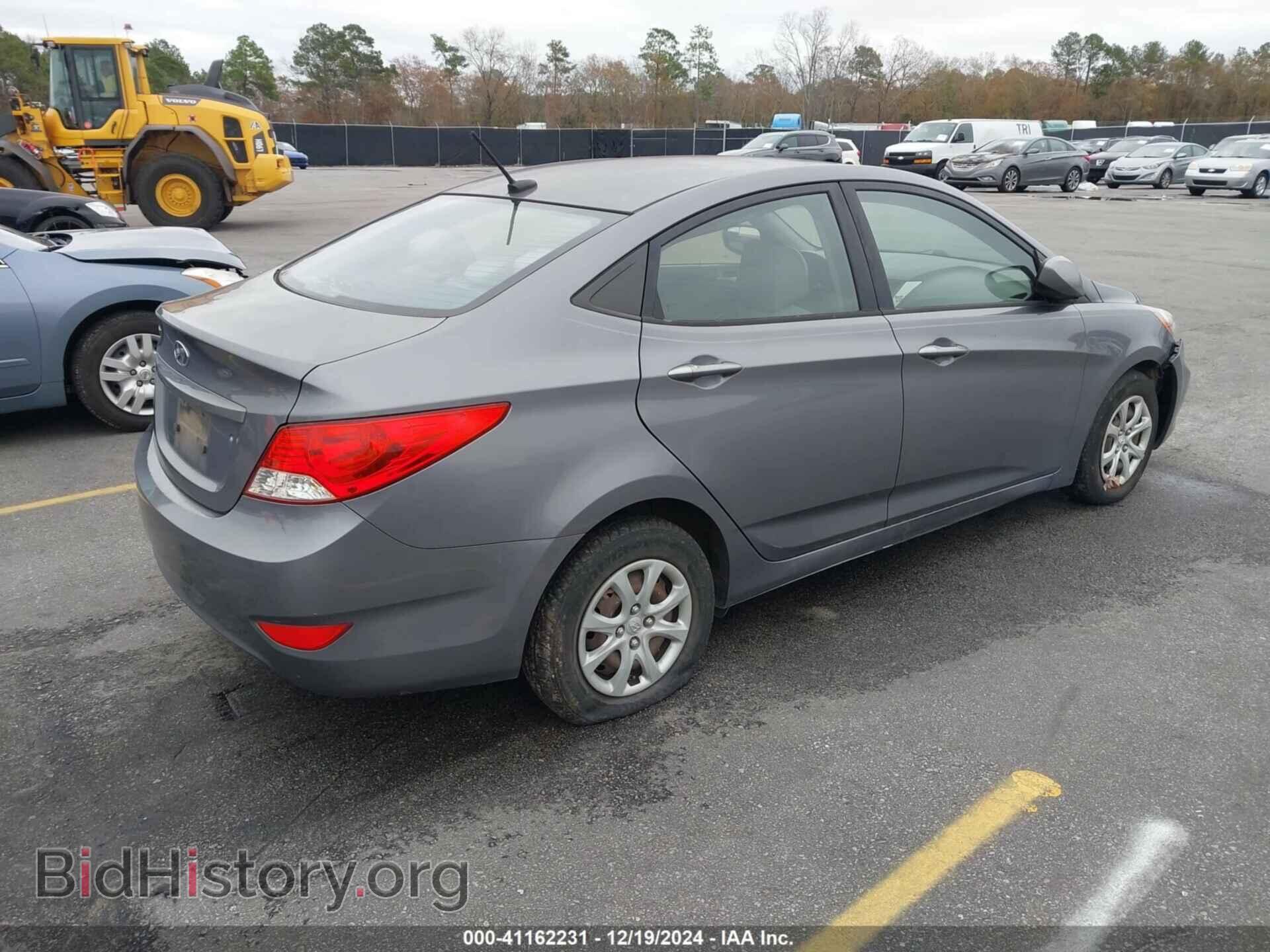 2014 HYUNDAI ACCENT - VIN: KMHCT4AE0EU635155 - Фото 4