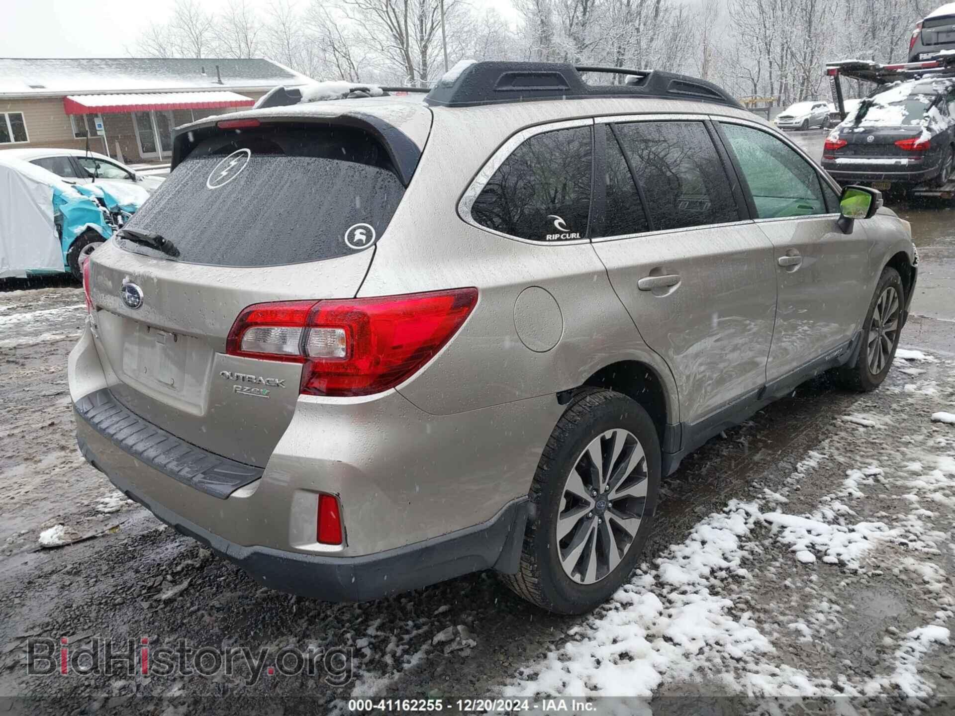2015 SUBARU OUTBACK - VIN: 4S4BSALC8F3320331 - Фото 4