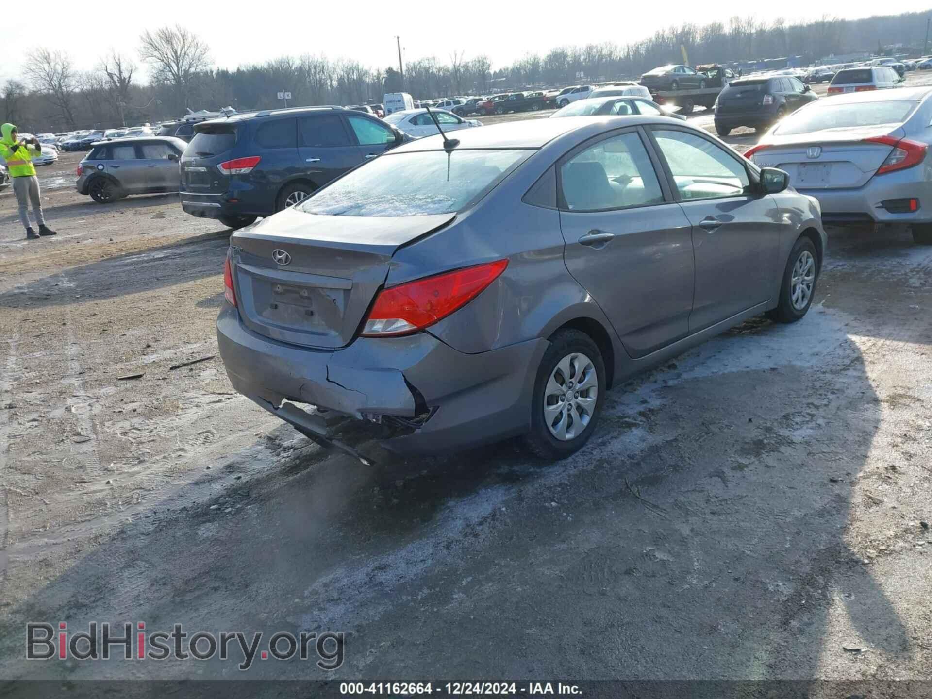 2017 HYUNDAI ACCENT - VIN: KMHCT4AE9HU288672 - Фото 4