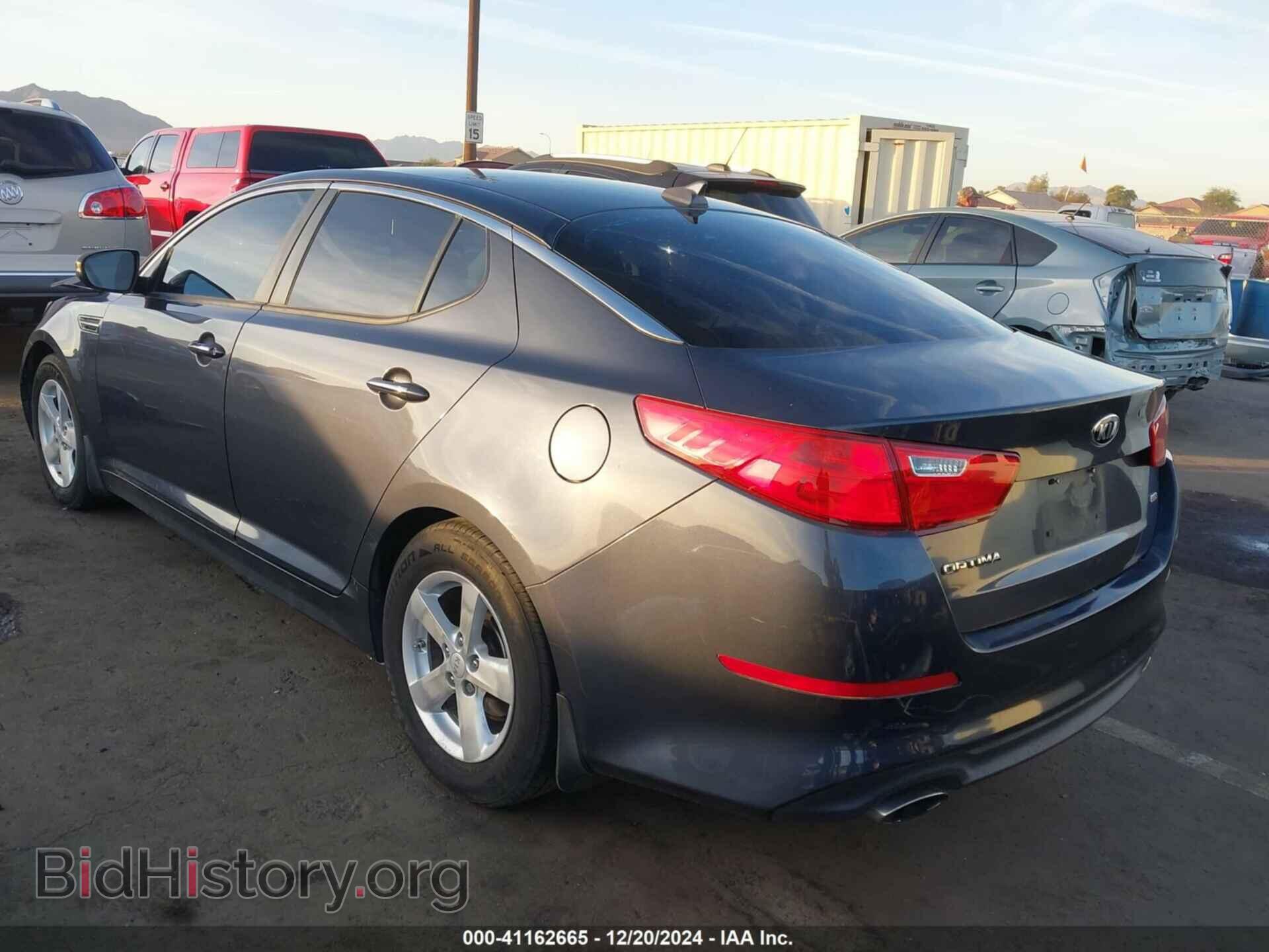 2015 KIA OPTIMA - VIN: KNAGM4A78F5570245 - Фото 3