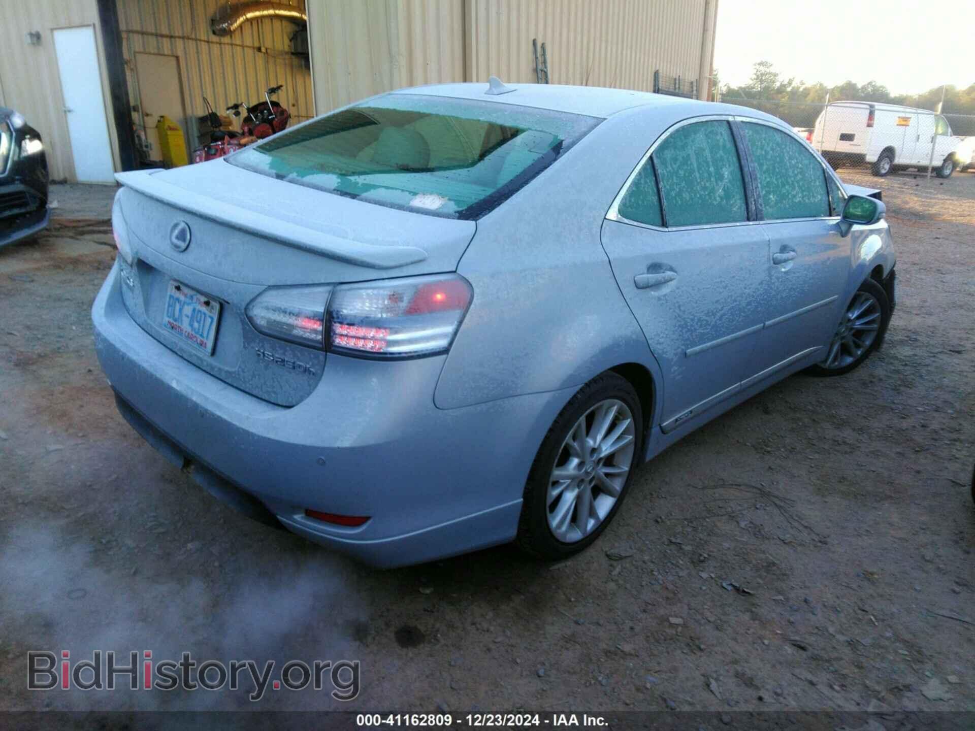 2010 LEXUS HS - VIN: JTHBB1BA6A2010857 - Фото 4