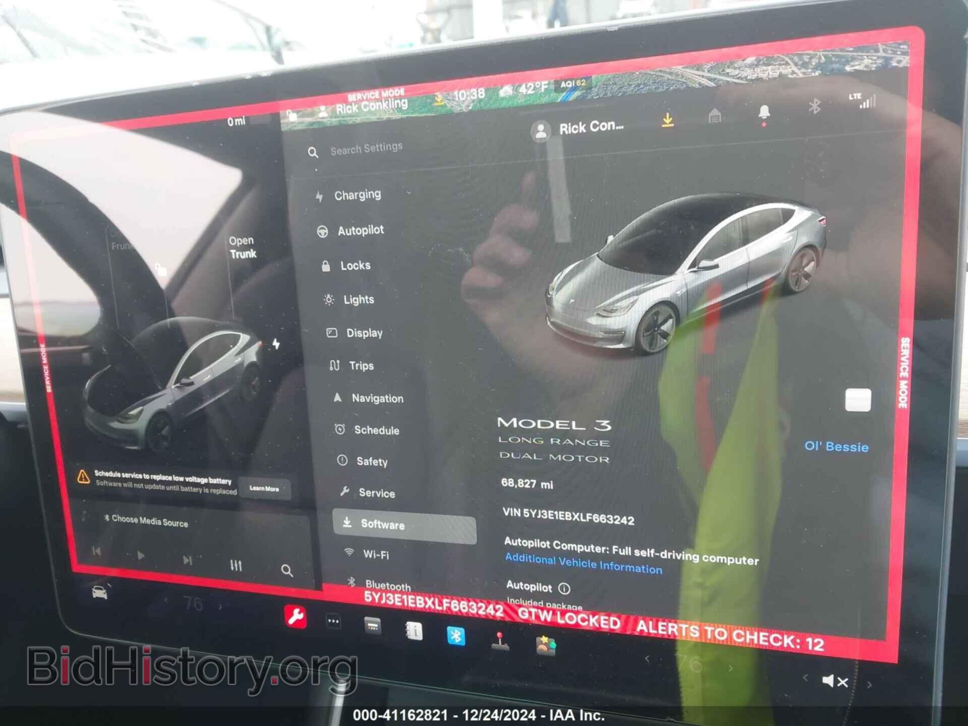 2020 TESLA MODEL 3 - VIN: 5YJ3E1EBXLF663242 - Фото 7