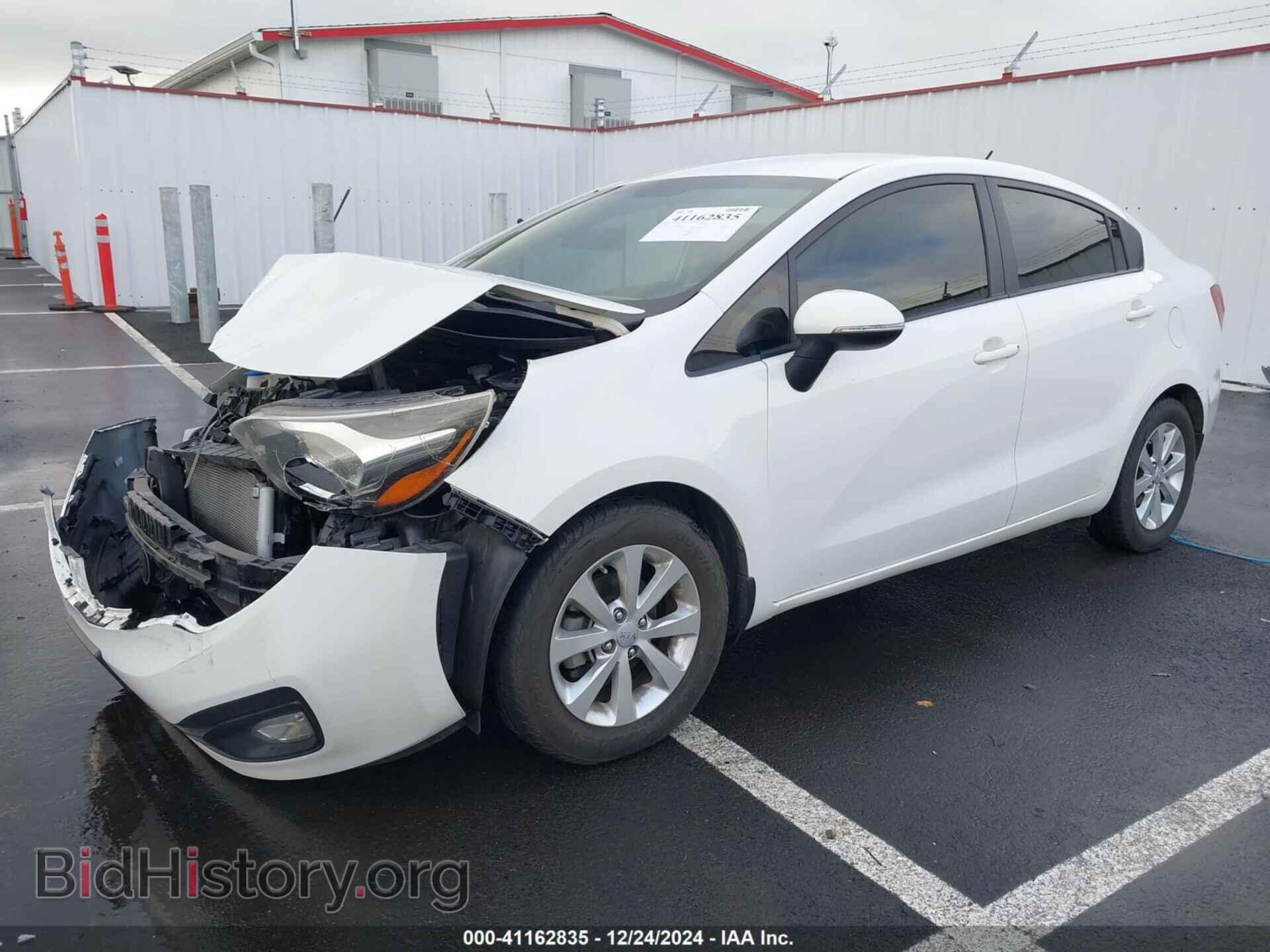 2015 KIA RIO - VIN: KNADN4A35F6448451 - Фото 2