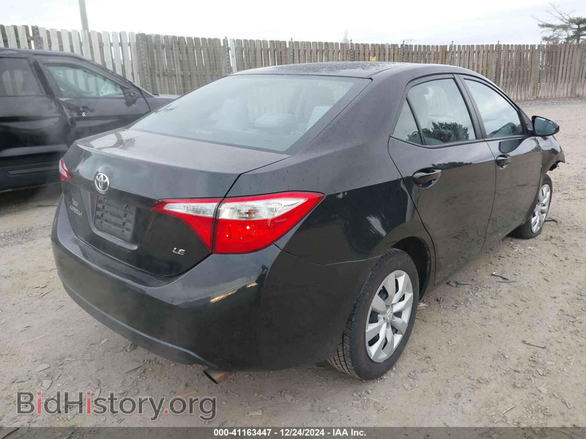 2014 TOYOTA COROLLA - VIN: 2T1BURHE1EC001267 - Фото 4