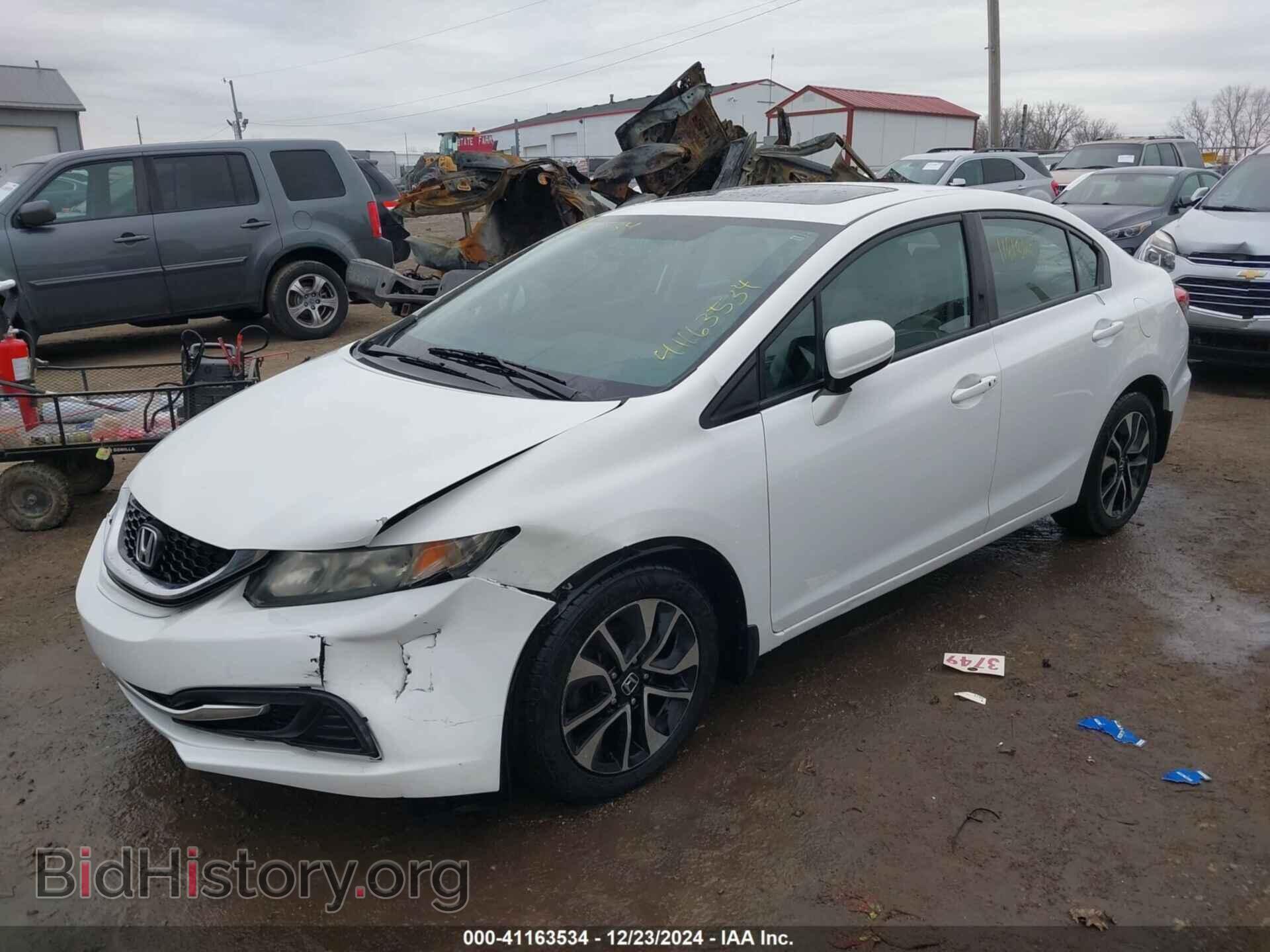 2014 HONDA CIVIC - VIN: 19XFB2F83EE009254 - Фото 2
