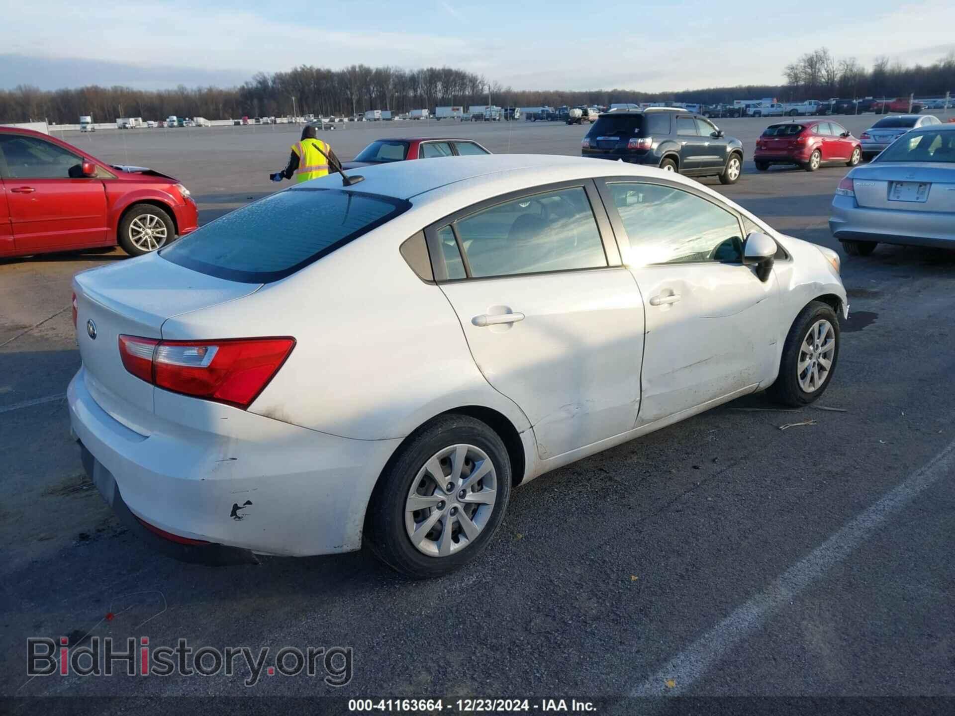 2016 KIA RIO - VIN: KNADM4A33G6541795 - Фото 4