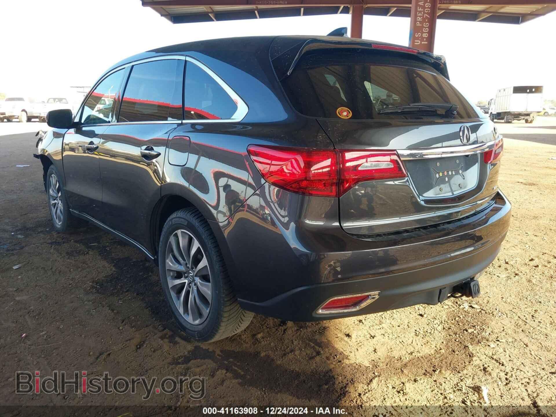 2015 ACURA MDX - VIN: 5FRYD4H48FB013075 - Фото 3