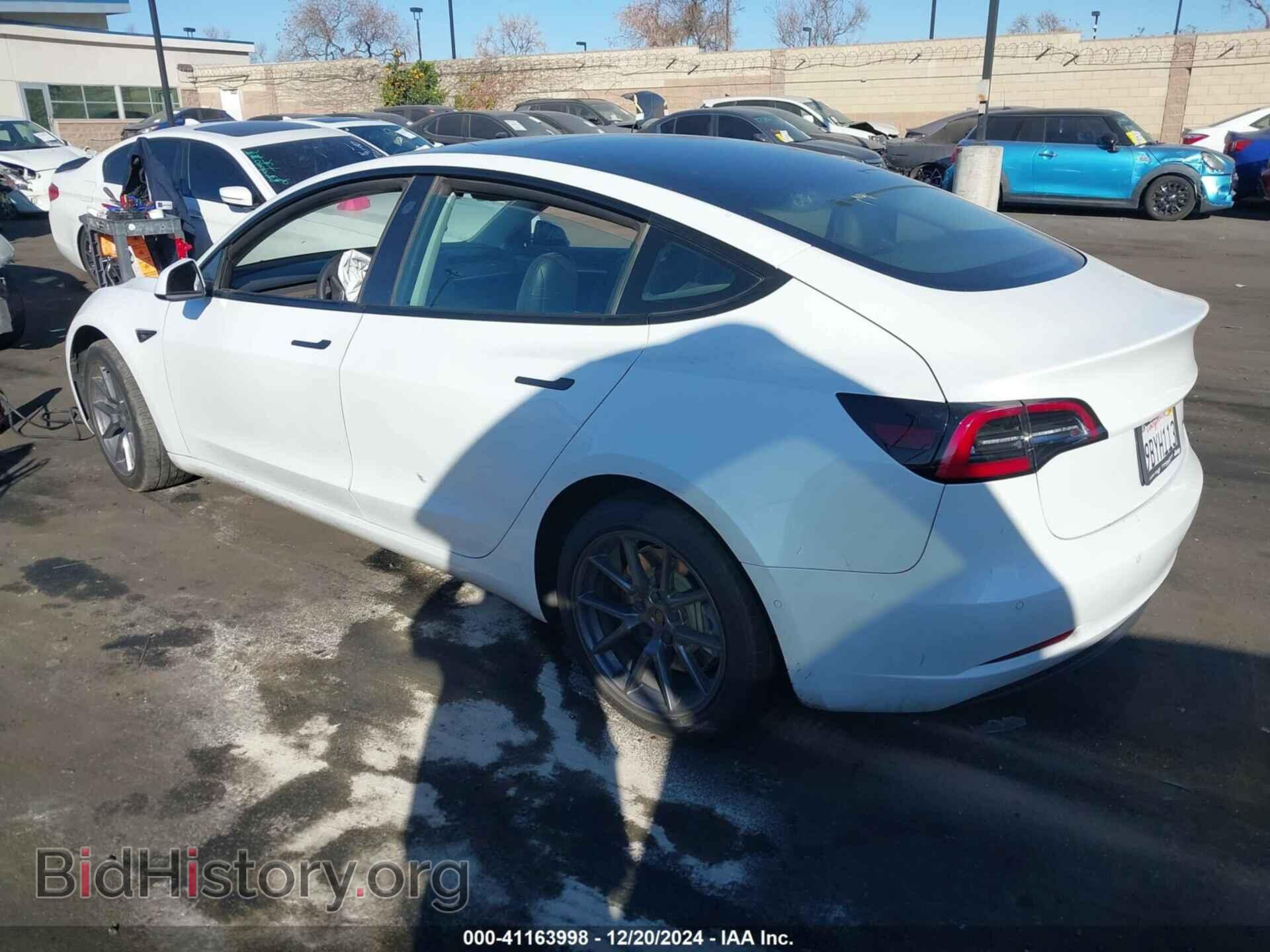 2022 TESLA MODEL 3 - VIN: 5YJ3E1EB6NF297833 - Photo 3
