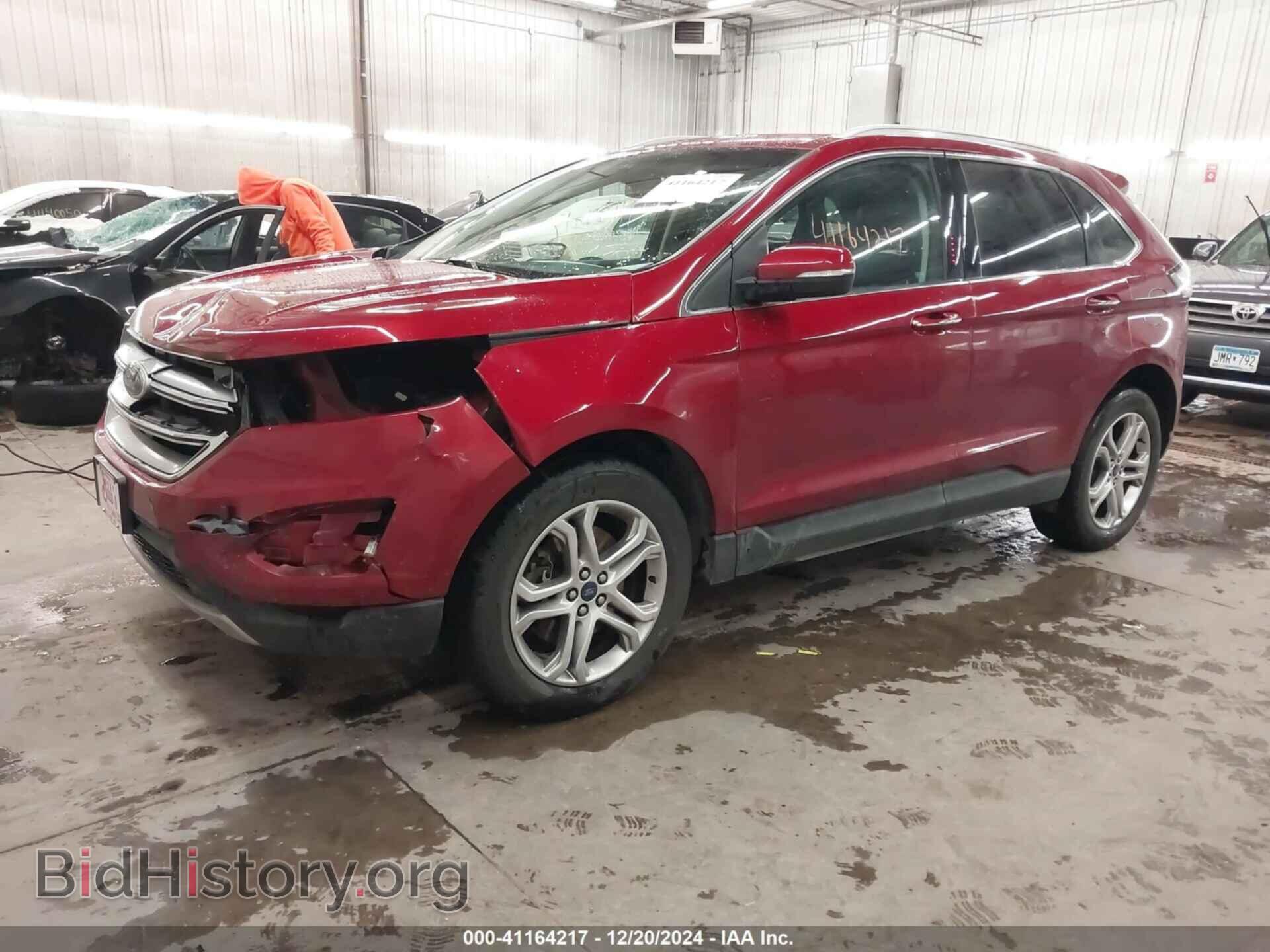 2016 FORD EDGE - VIN: 2FMPK4K85GBB23767 - Фото 2