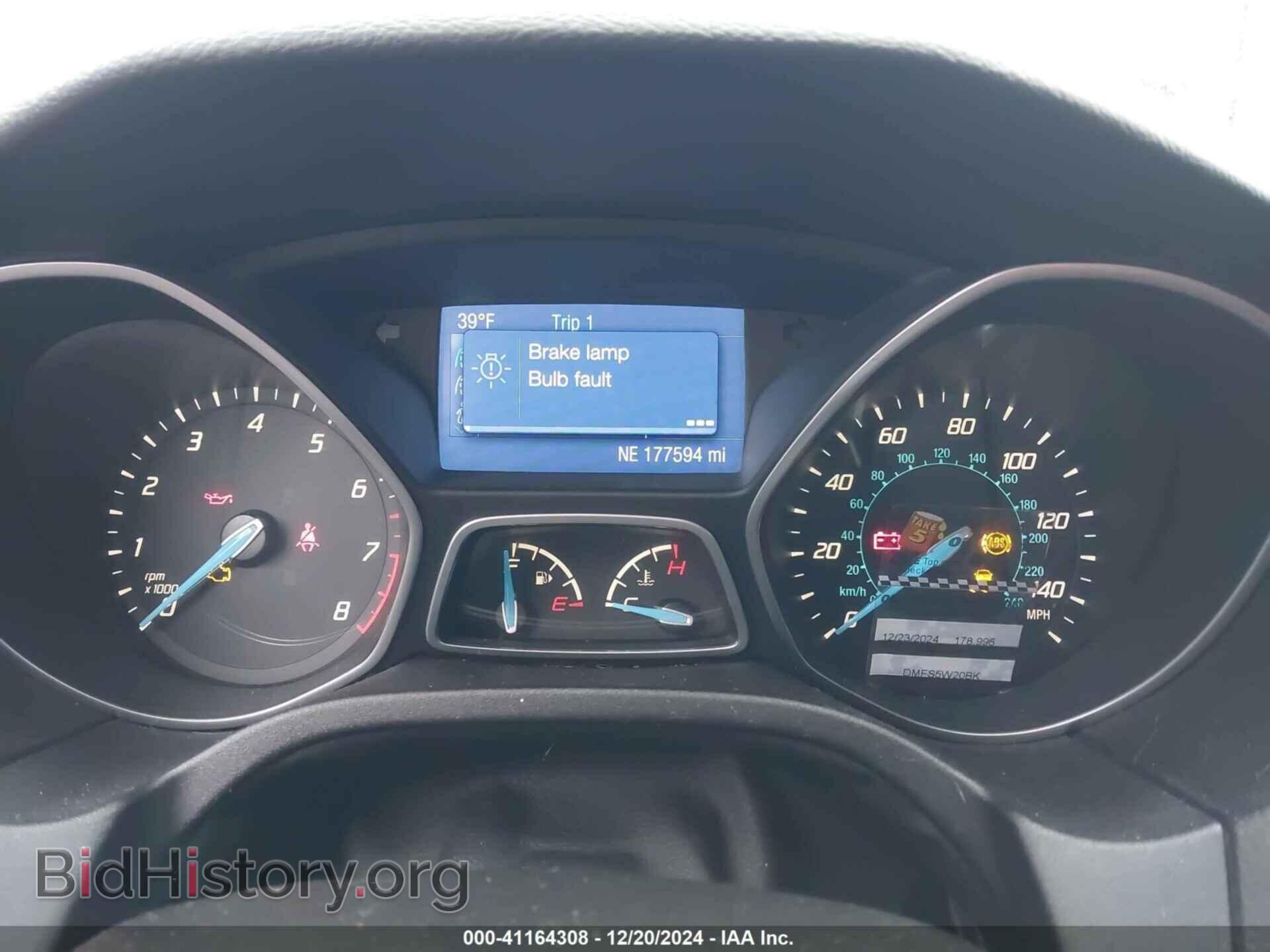 2014 FORD FOCUS - VIN: 1FADP3F23EL217304 - Фото 7