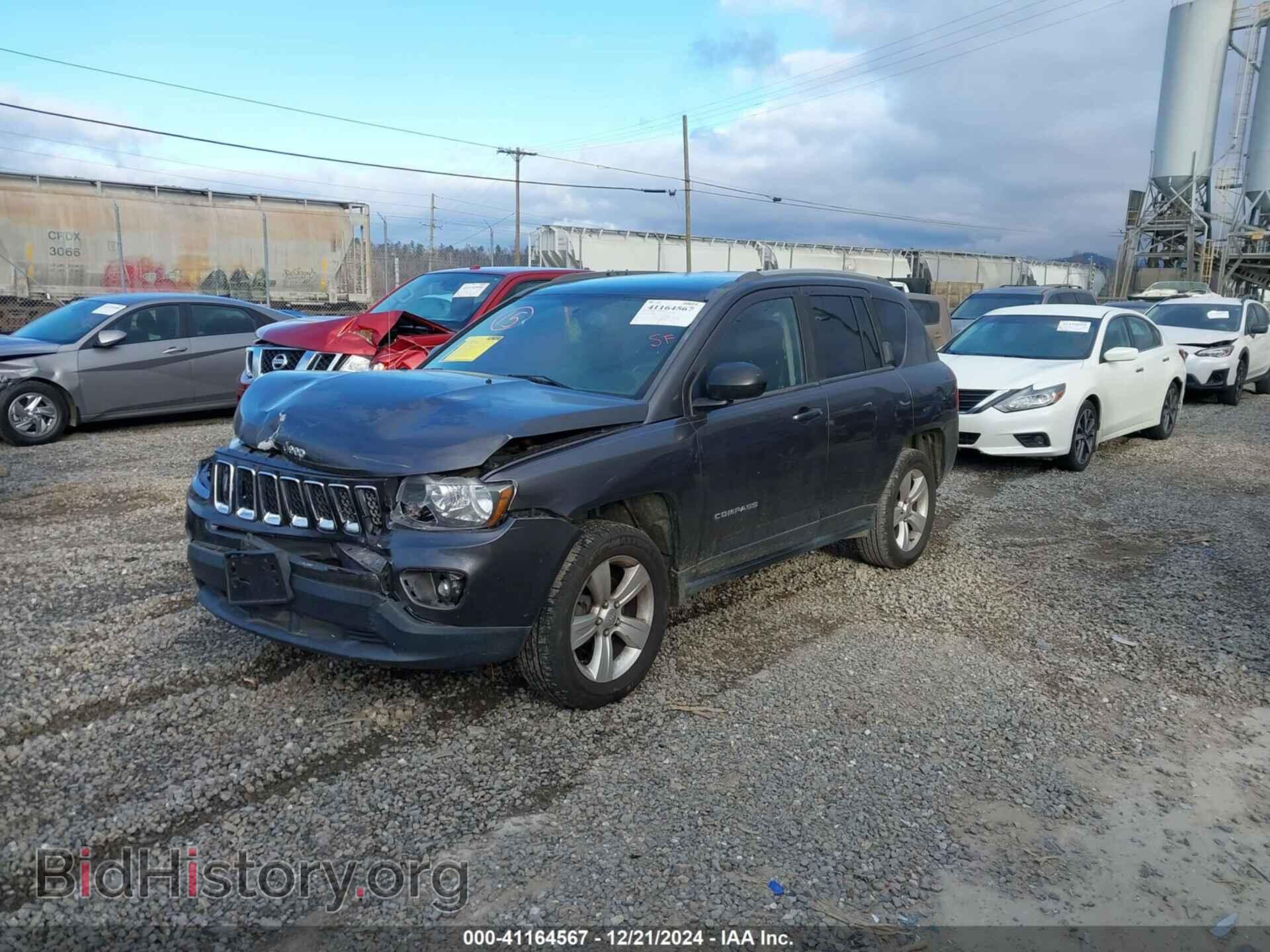 2016 JEEP COMPASS - VIN: 1C4NJDBB9GD518412 - Фото 2