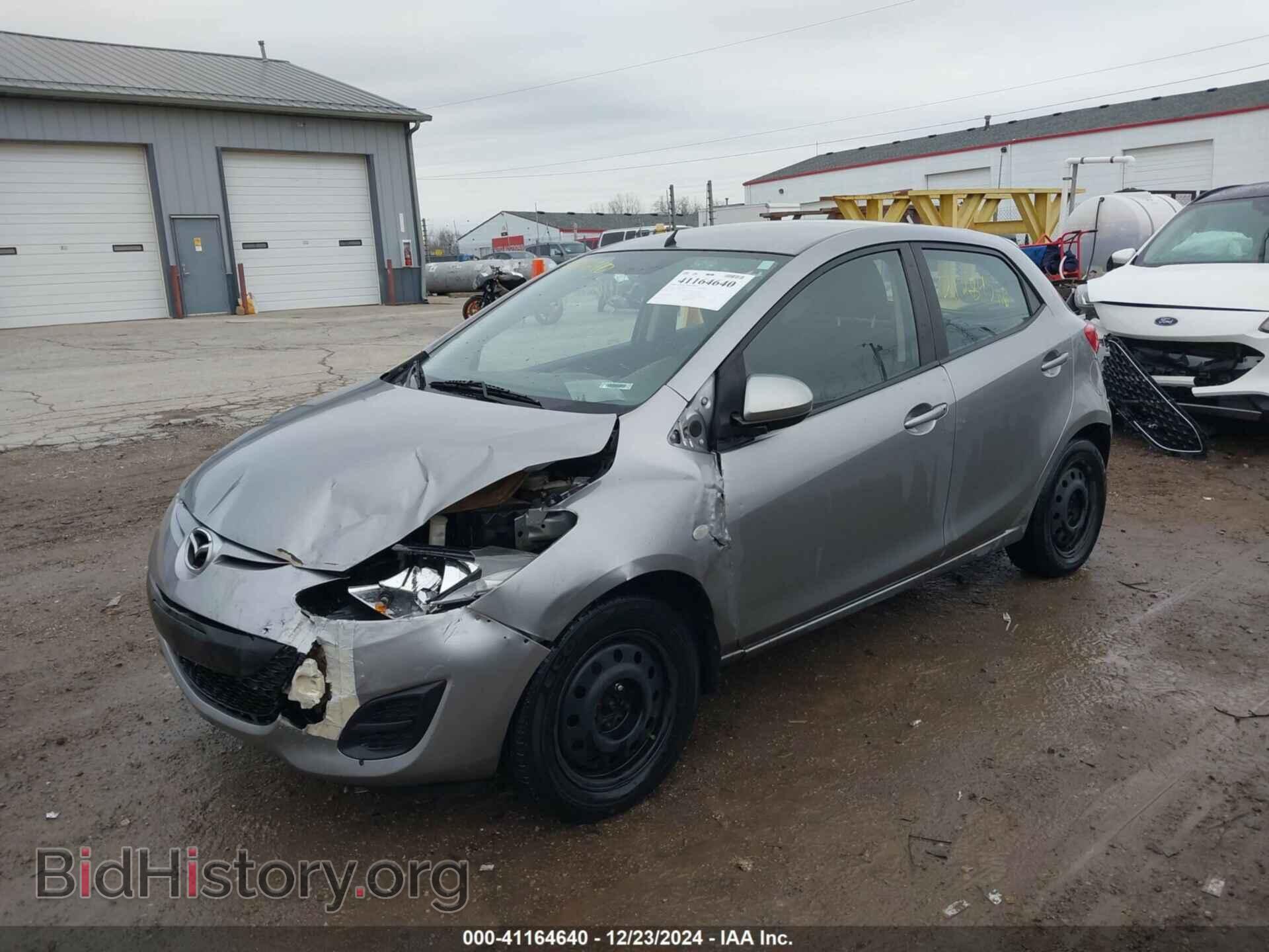 2012 MAZDA MAZDA2 - VIN: JM1DE1KY9C0134652 - Фото 2