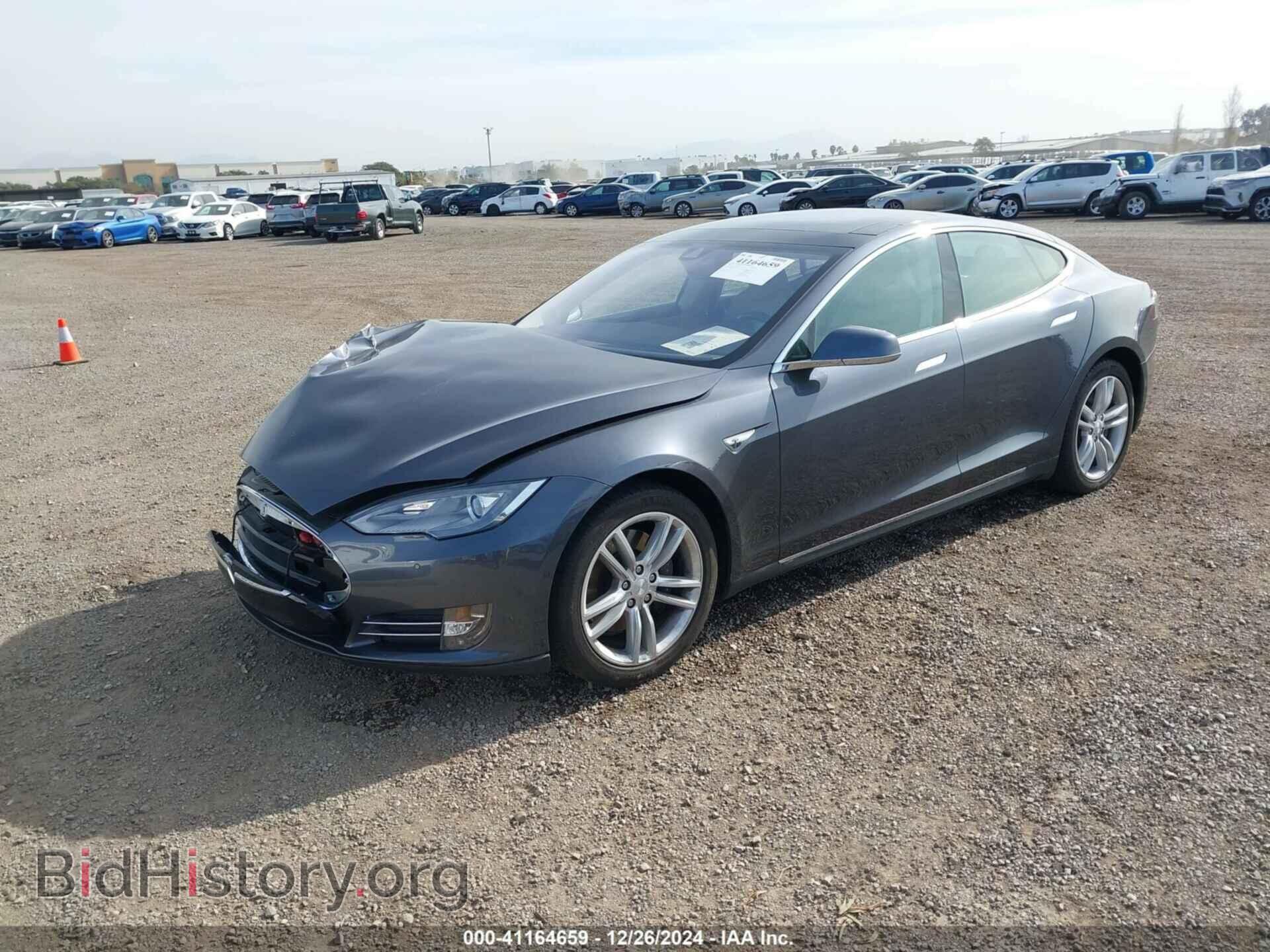 2014 TESLA MODEL S - VIN: 5YJSA1H10EFP65033 - Photo 2