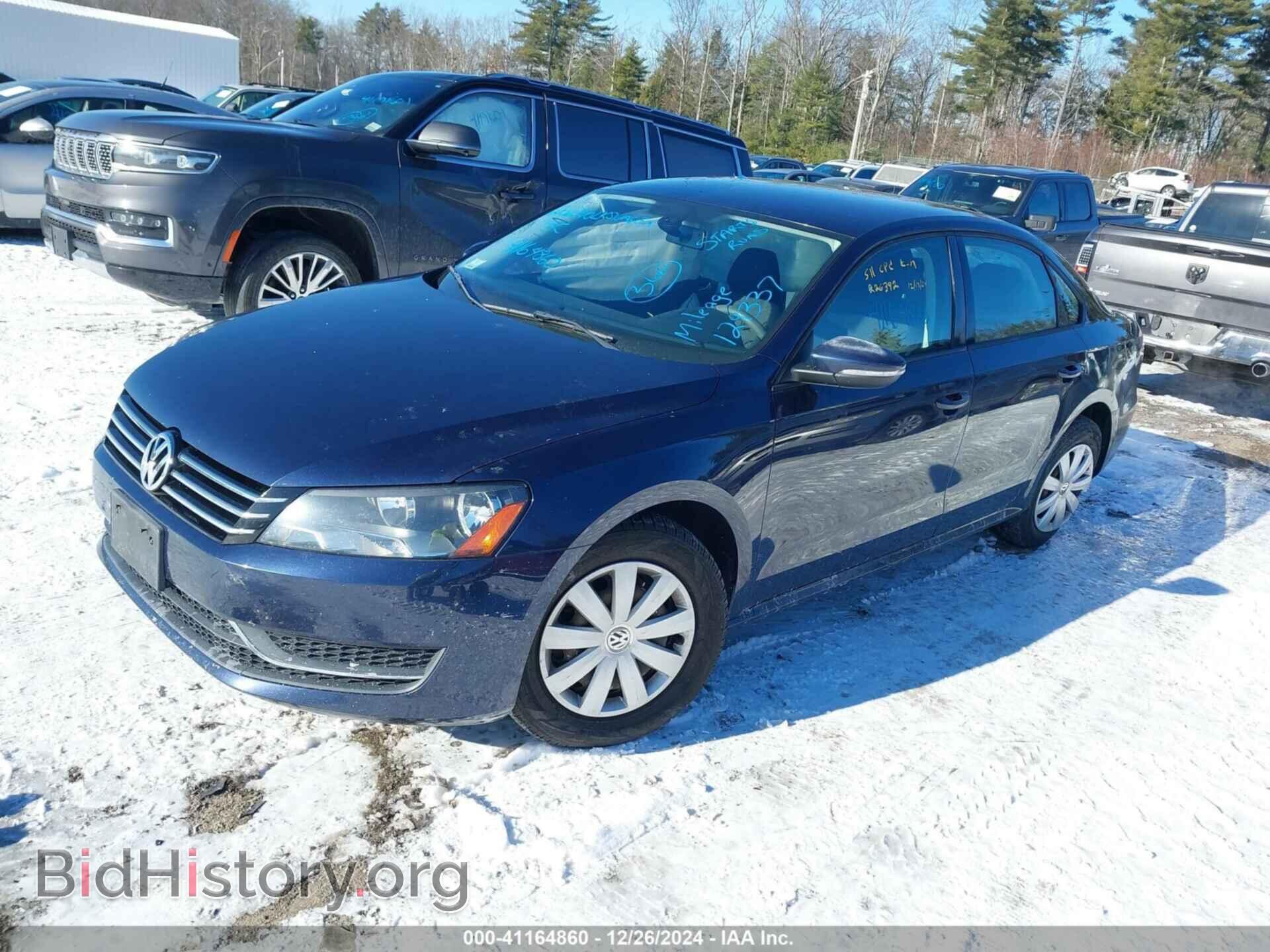 2012 VOLKSWAGEN PASSAT - VIN: 1VWAP7A39CC019549 - Фото 2