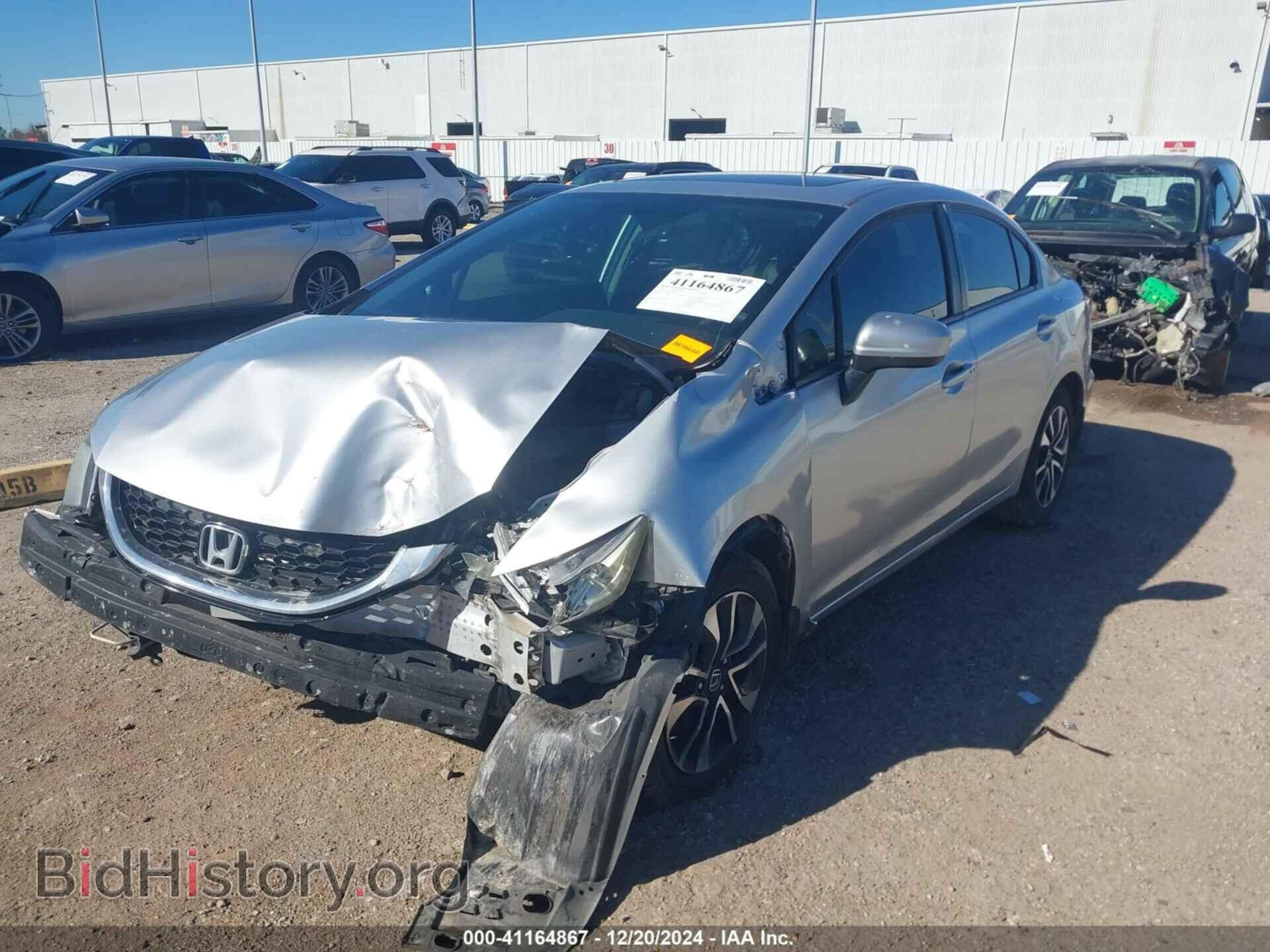 2014 HONDA CIVIC - VIN: 19XFB2F82EE016132 - Фото 2
