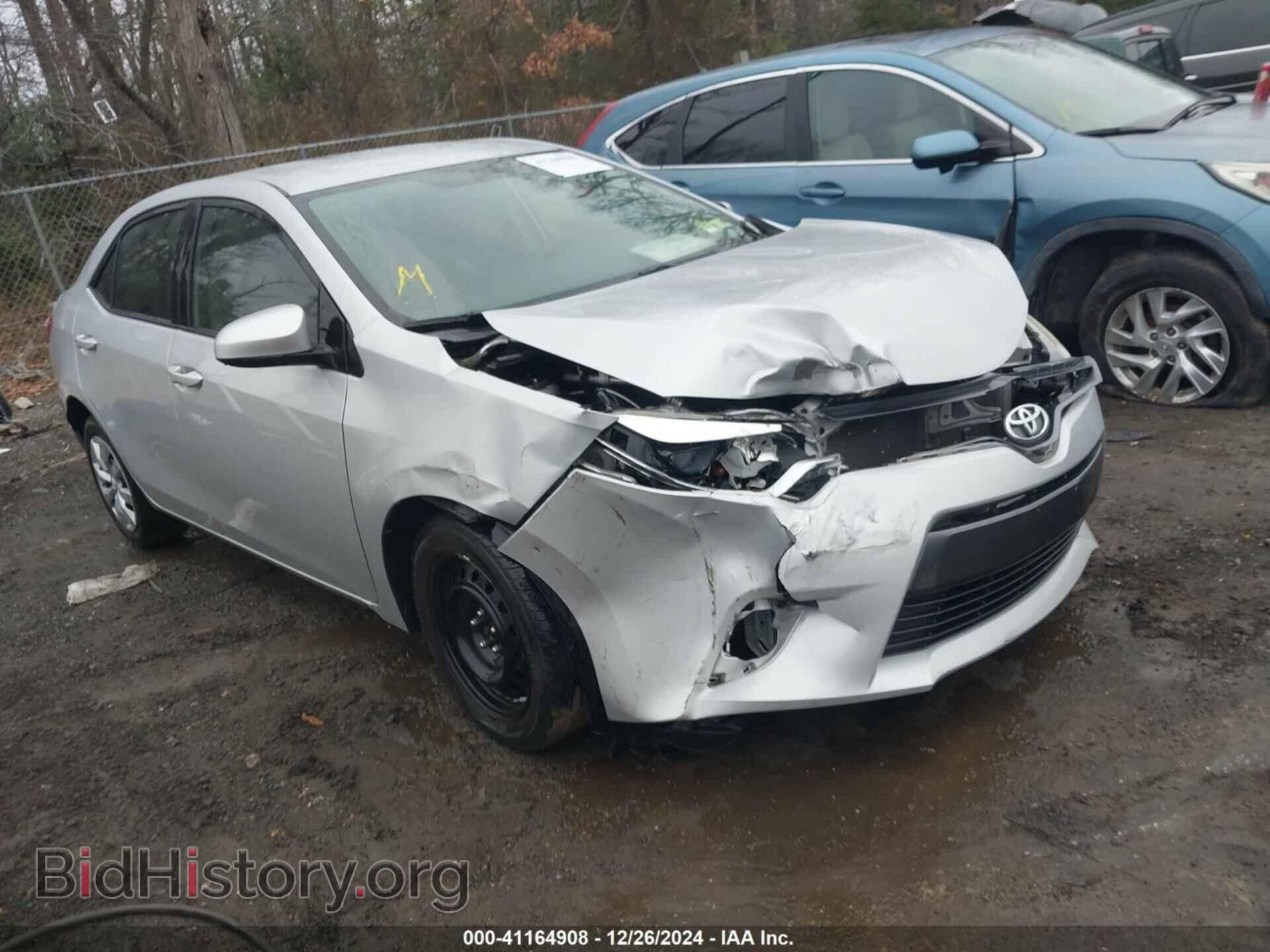 Фотография 2T1BURHEXFC345603 - TOYOTA COROLLA 2015