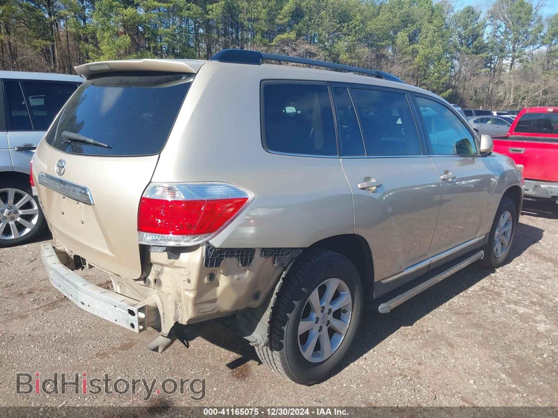 2013 TOYOTA HIGHLANDER - VIN: 5TDZA3EH8DS033044 - Фото 4
