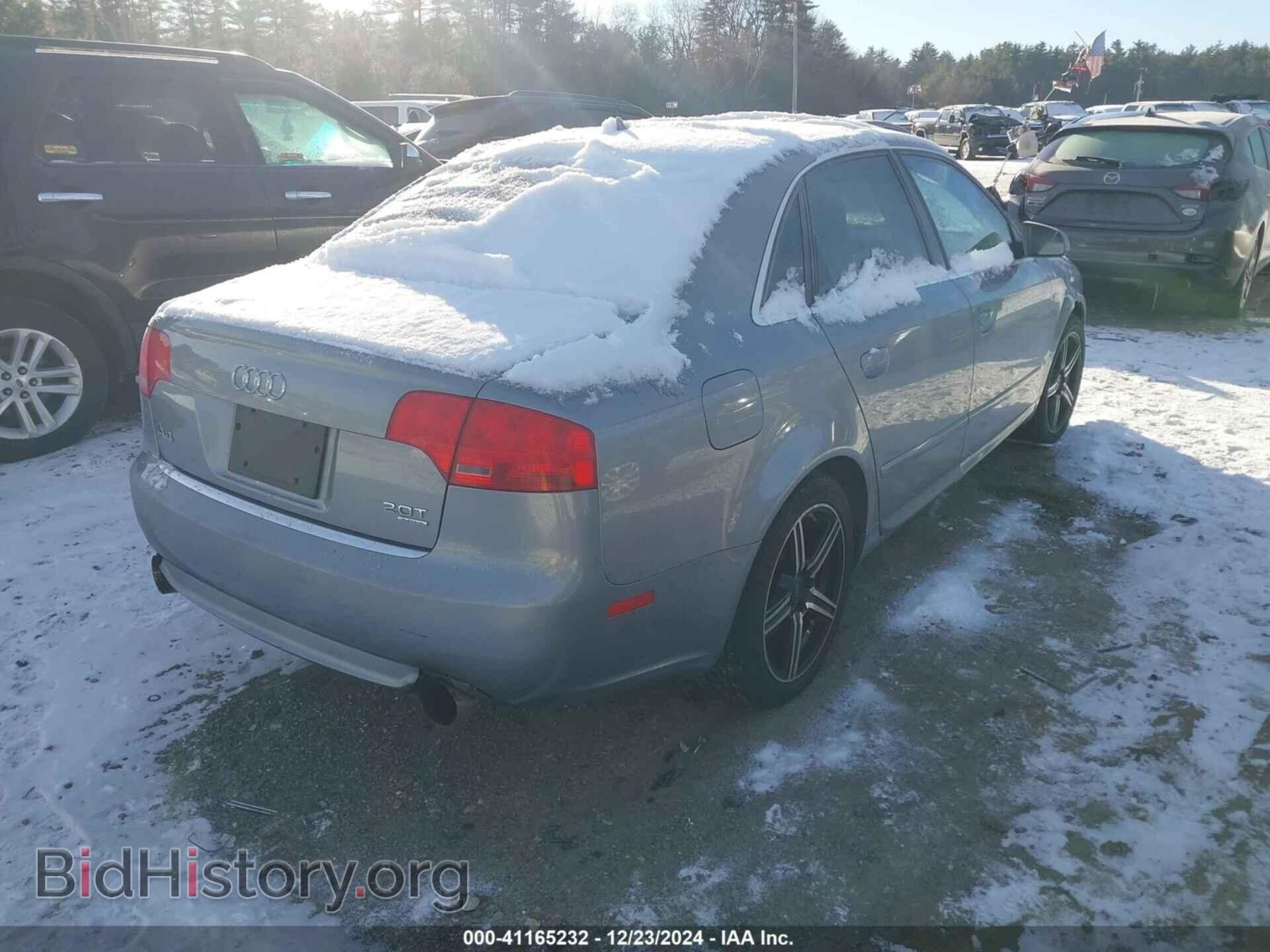 2008 AUDI A4 - VIN: WAUDF78E58A081900 - Фото 4