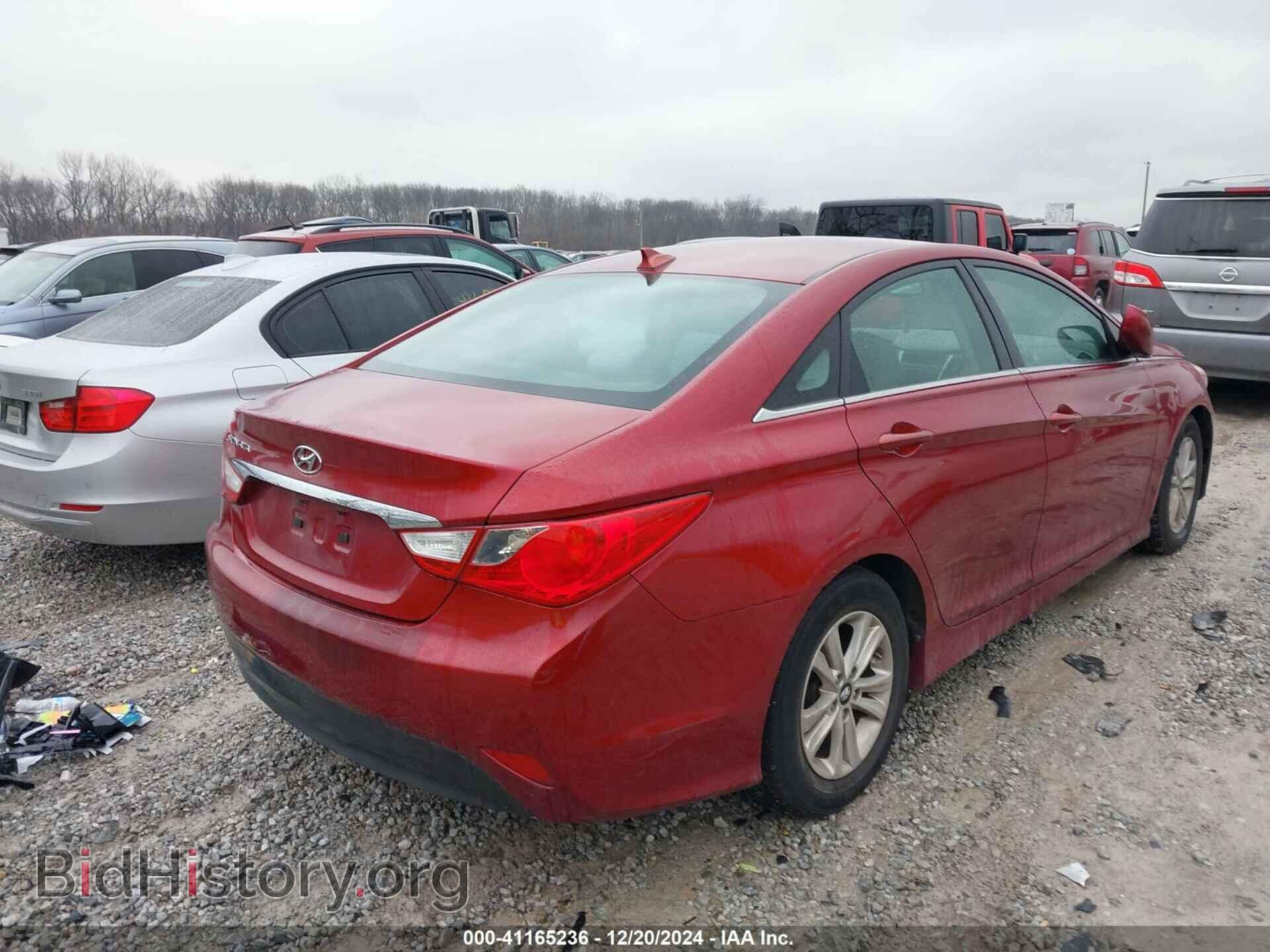 2014 HYUNDAI SONATA - VIN: 5NPEB4AC3EH836623 - Фото 4