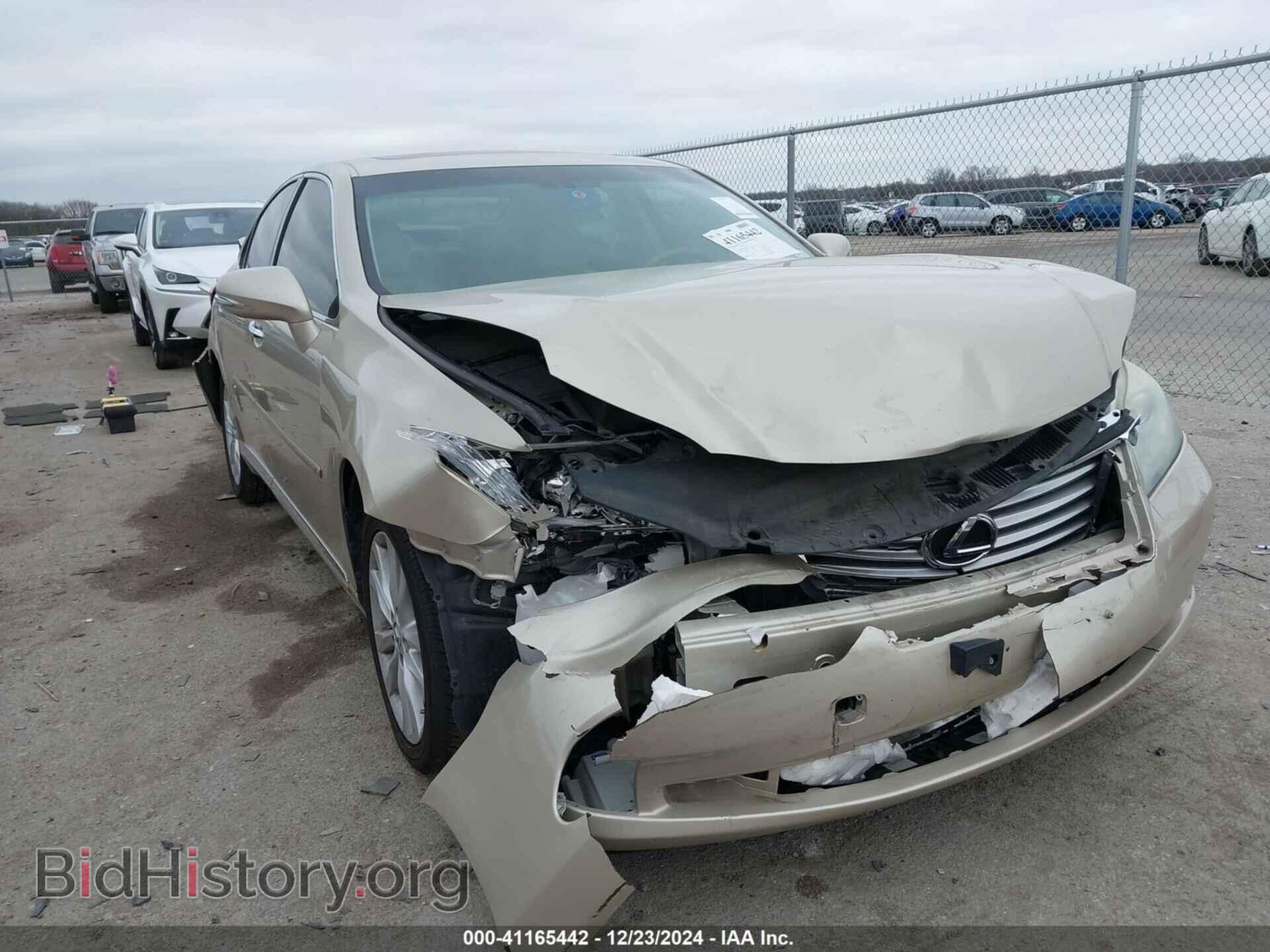 Photo JTHBK1EG0B2458822 - LEXUS ES 2011