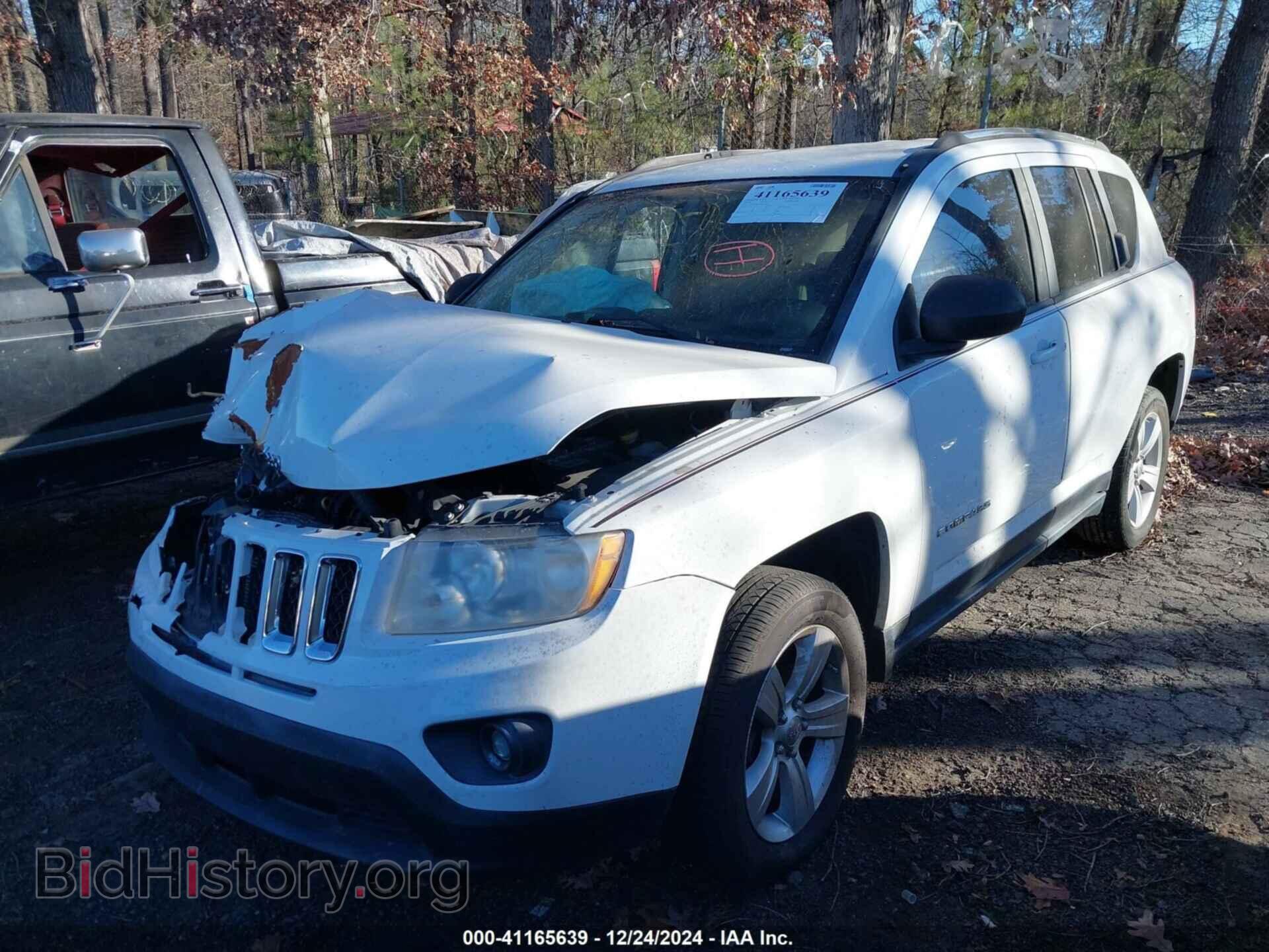 2013 JEEP COMPASS - VIN: 1C4NJCBB0DD116624 - Фото 2